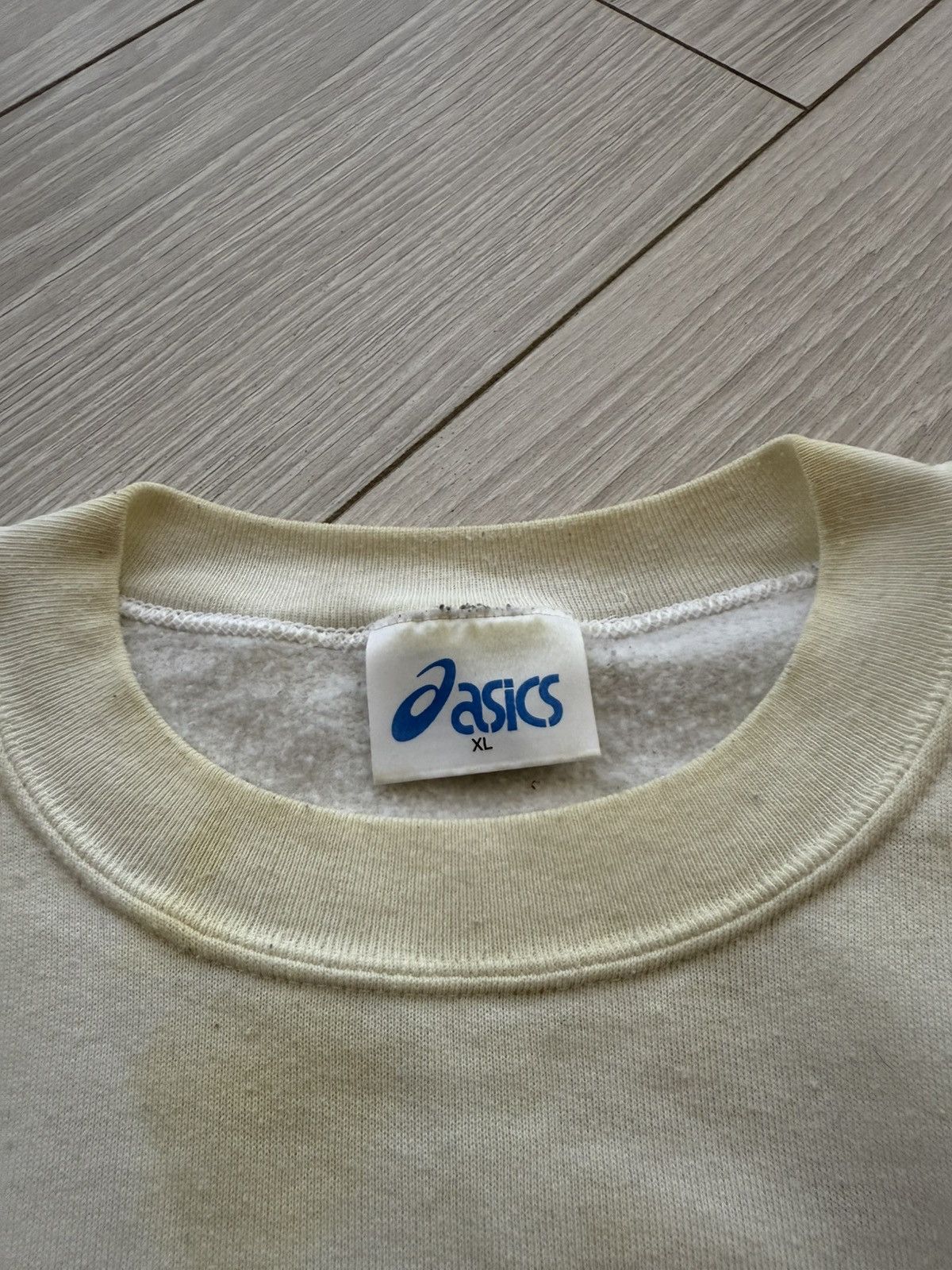 Asics 🏃🏻 Vintage 1996 Asics Floral London marathon sweater England Size US XL / EU 56 / 4 - 11 Thumbnail