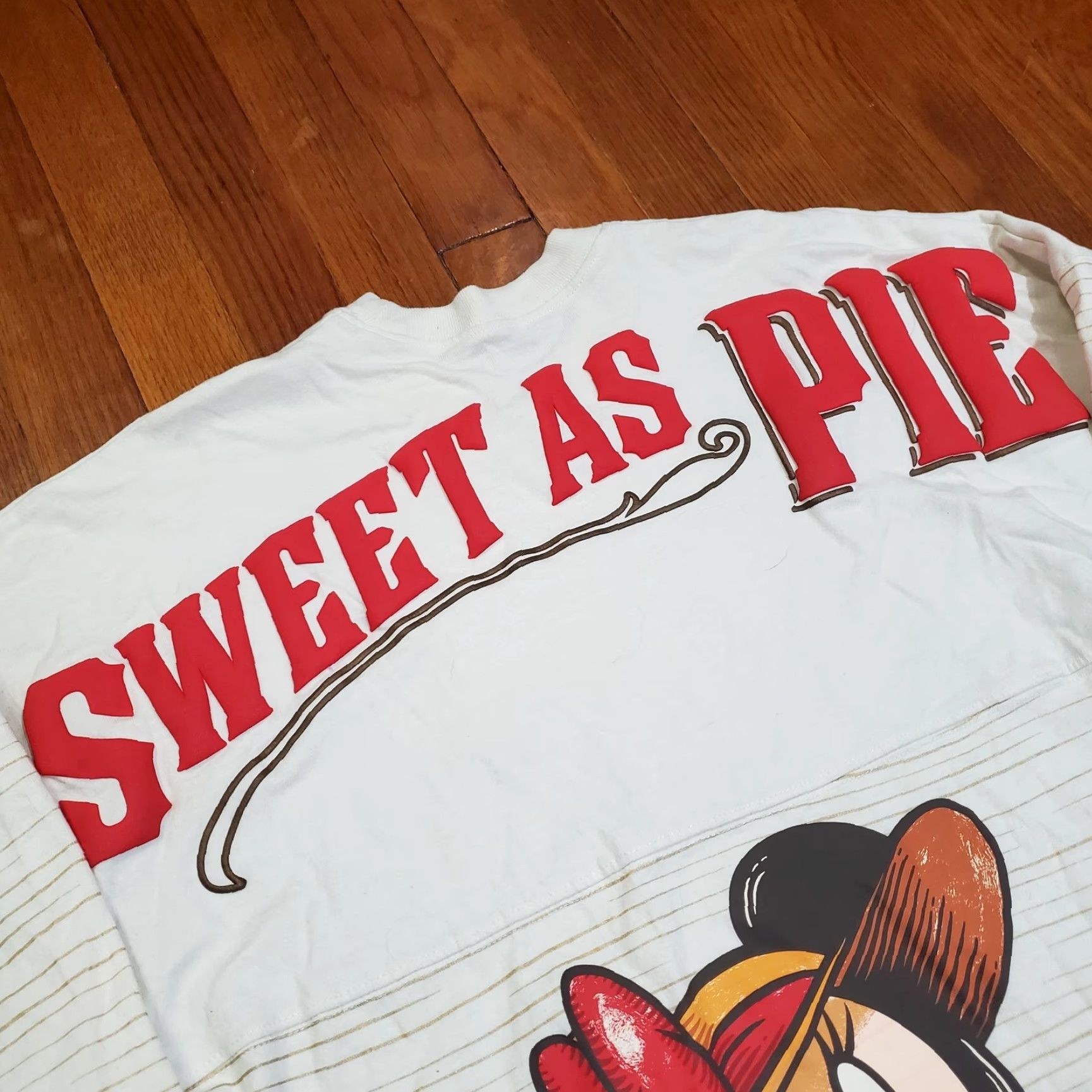Disney Disney Spirit Jersey Shirt Womens XS Sweet As Pie Apple Orchard Mickey Minnie Size XS / US 0-2 / IT 36-38 - 3 Thumbnail