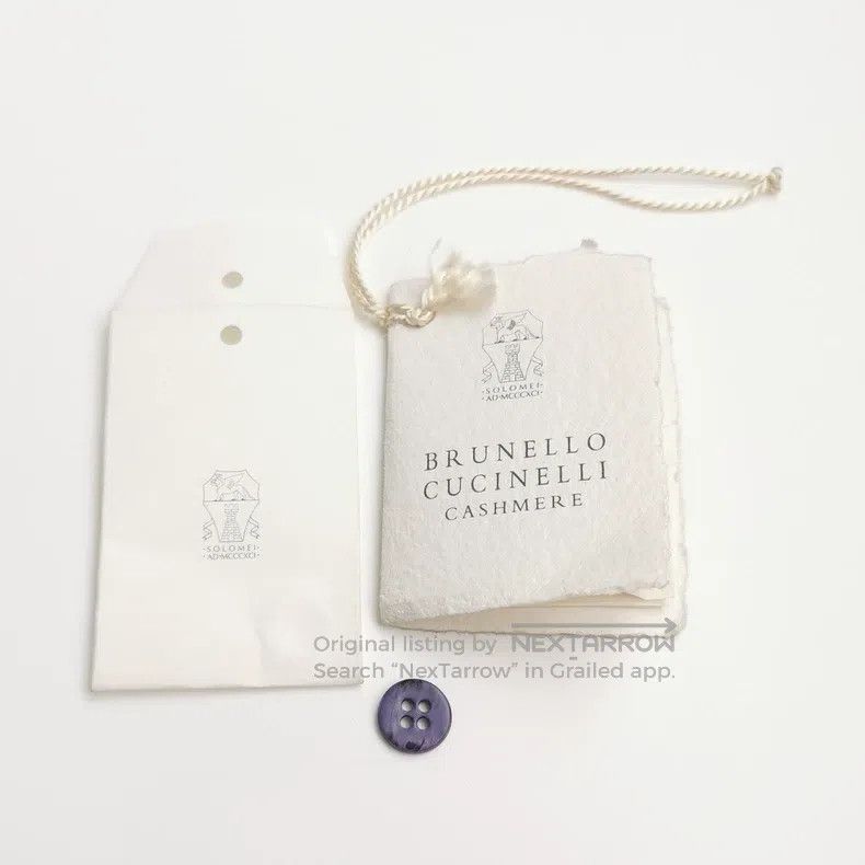 Brunello Cucinelli Brunello Cucinelli Fur blend solid-colored buttoned long-s Size US L / EU 52-54 / 3 - 3 Thumbnail