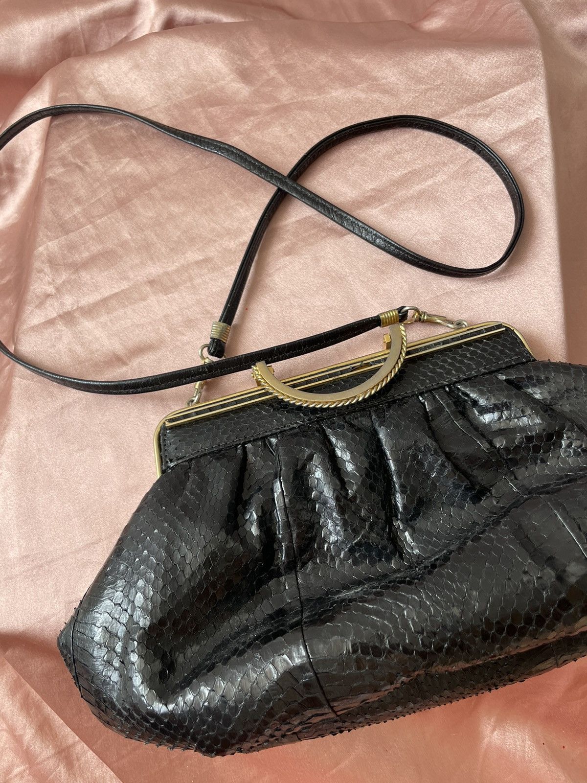 Vintage Vintage bag leather Size ONE SIZE - 5 Thumbnail