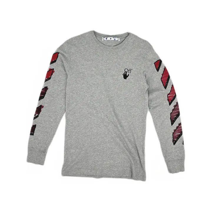 Off-White Off-White Men's Long Sleeve Knit T-Shirt 0079 Size US S / EU 44-46 / 1 - 1 Thumbnail