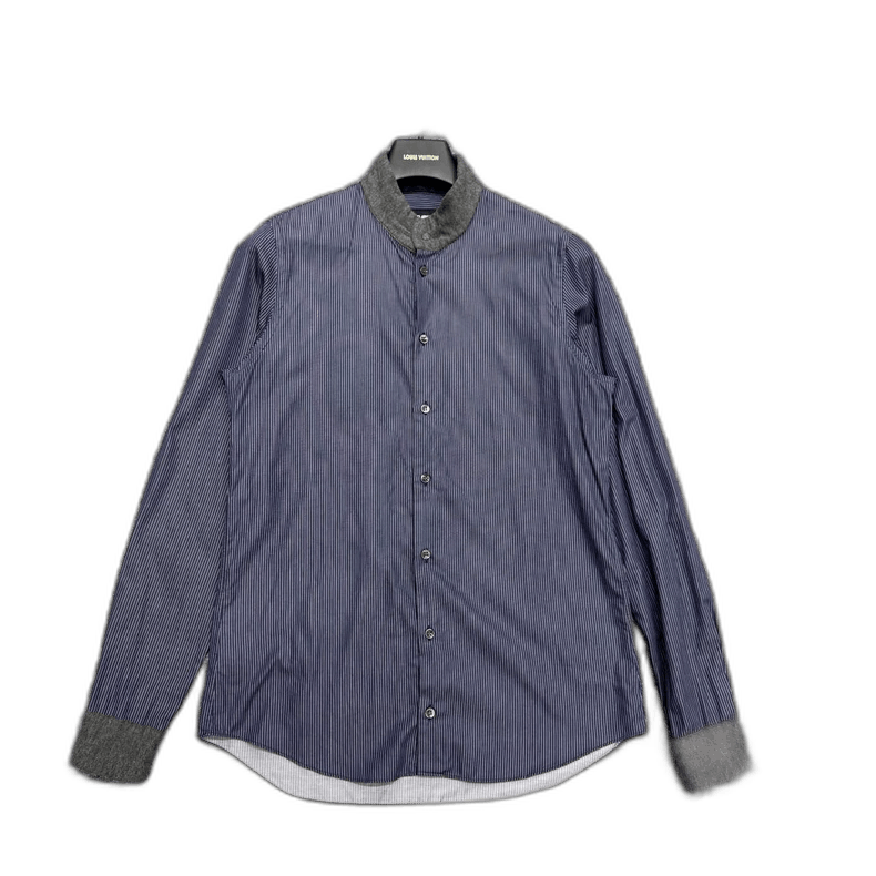 Emporio Armani Giorgio Armani Striped Button-Up Shirt-yf Size US M / EU 48-50 / 2 - 1 Thumbnail