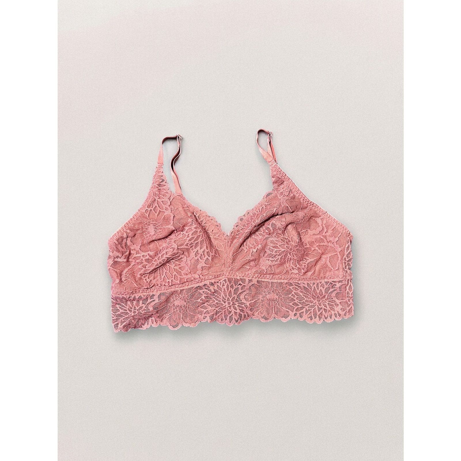 Pink Victoria Secret Bralette-PINK-Mauve Color-Size L-No Padding Size ONE SIZE - 1 Thumbnail