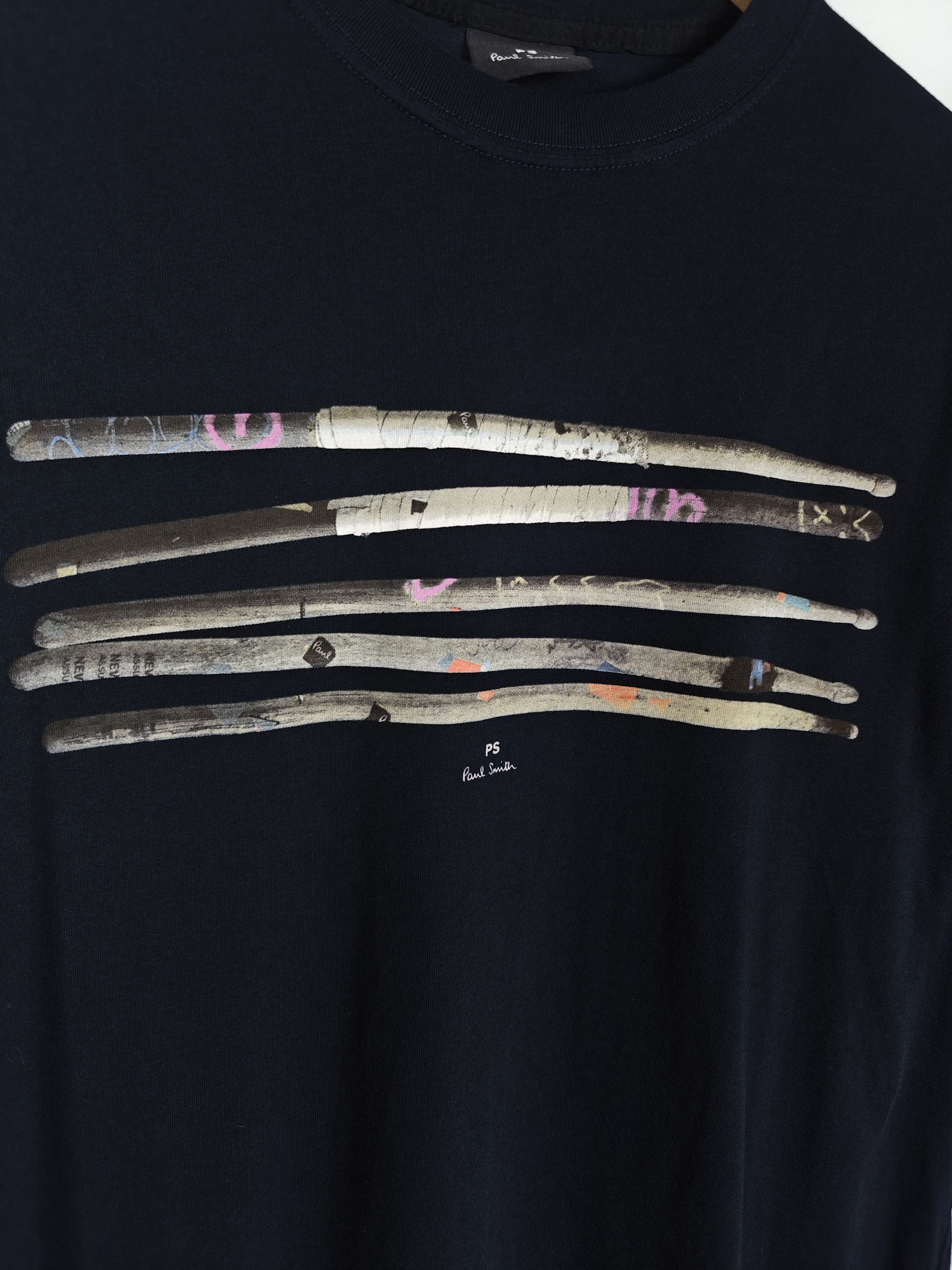 Paul Smith Paul Smith T-Shirt Crewneck Tee Printed Black size XXL Size US XXL / EU 58 / 5 - 6 Thumbnail