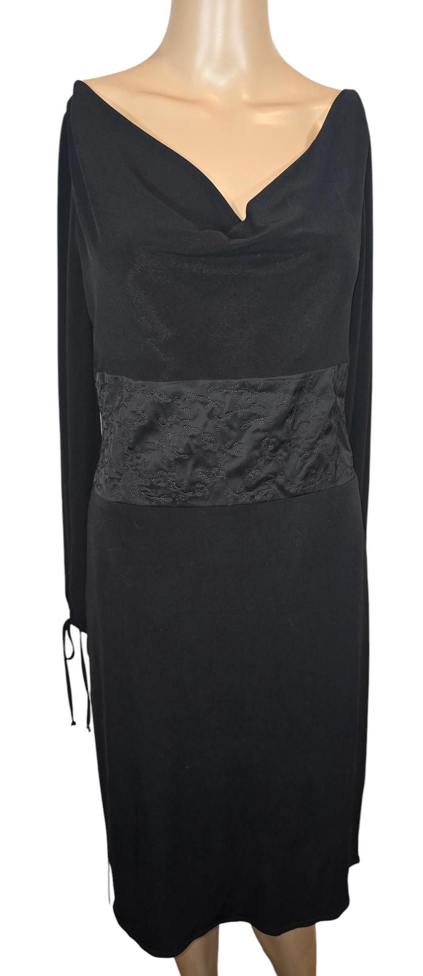Designer Laundry By Shelli Segal Elegant Black Dress Size S / US 4 / IT 40 - 1 Thumbnail