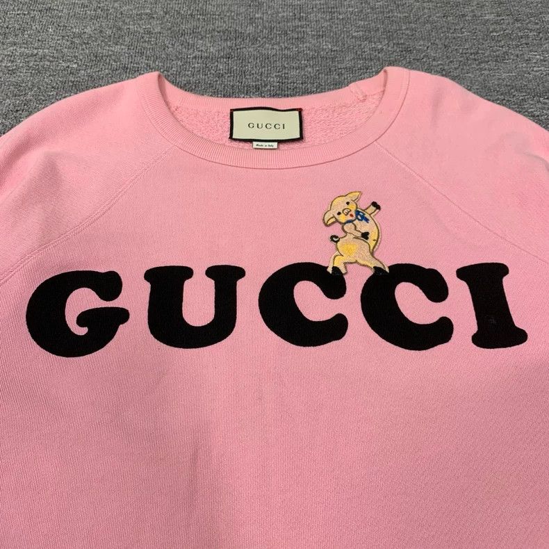 Other Gucci Pink piglet sweatshirt Size M / US 6-8 / IT 42-44 - 8 Thumbnail