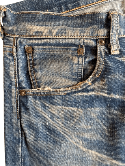 Levi's × Levi's Vintage Clothing LEVI'S VINTAGE CLOTHING DISTRESSED PROCESS JEANS Size US 32 / EU 48 - 11 Thumbnail