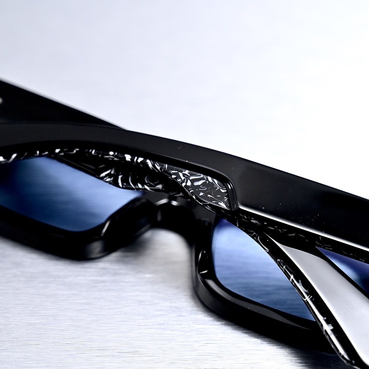 Jacques Marie Mage JACQUES MARIE MAGE ASCARI NERO SUNGLASSES Size ONE SIZE - 10 Thumbnail