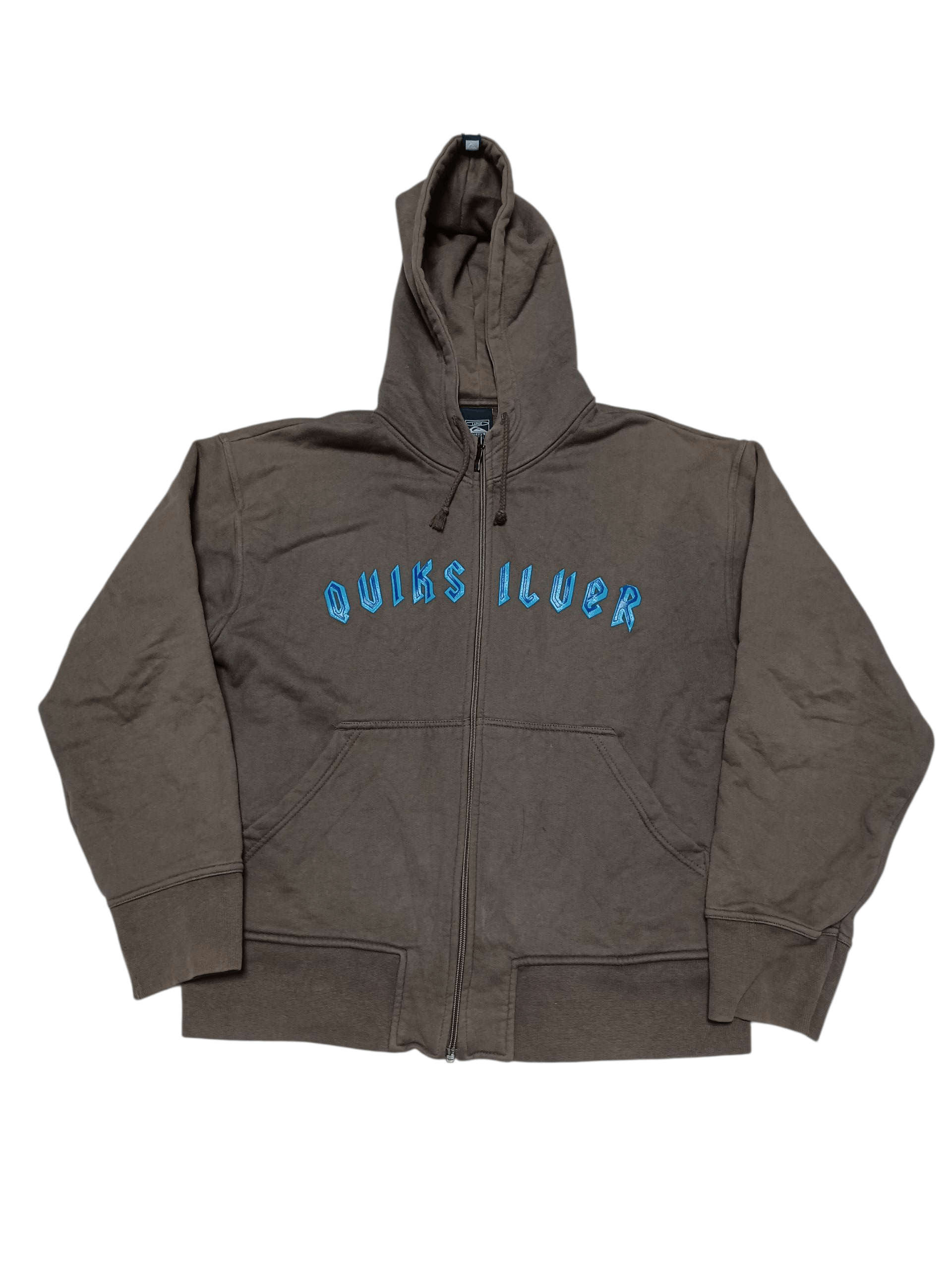 Quiksilver QUIKSILVER VINTAGE BIGLOGO MADE IN PORTUGAL HOODIE SK8 SURF Size US L / EU 52-54 / 3 - 1 Thumbnail