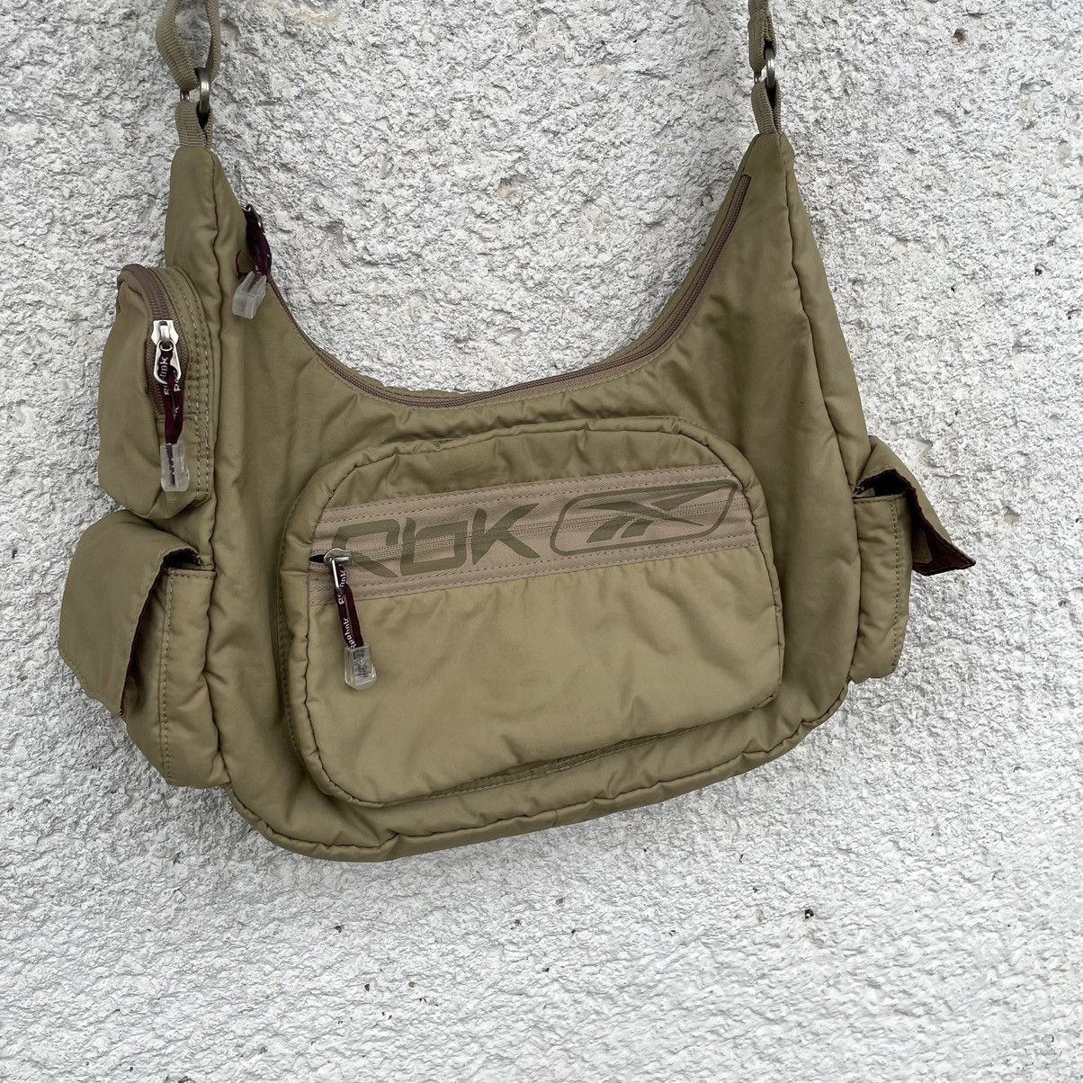 Reebok Vintage RBK Reebok Nylon Shoulder Bag y2k Japanese Style Size ONE SIZE - 4 Thumbnail