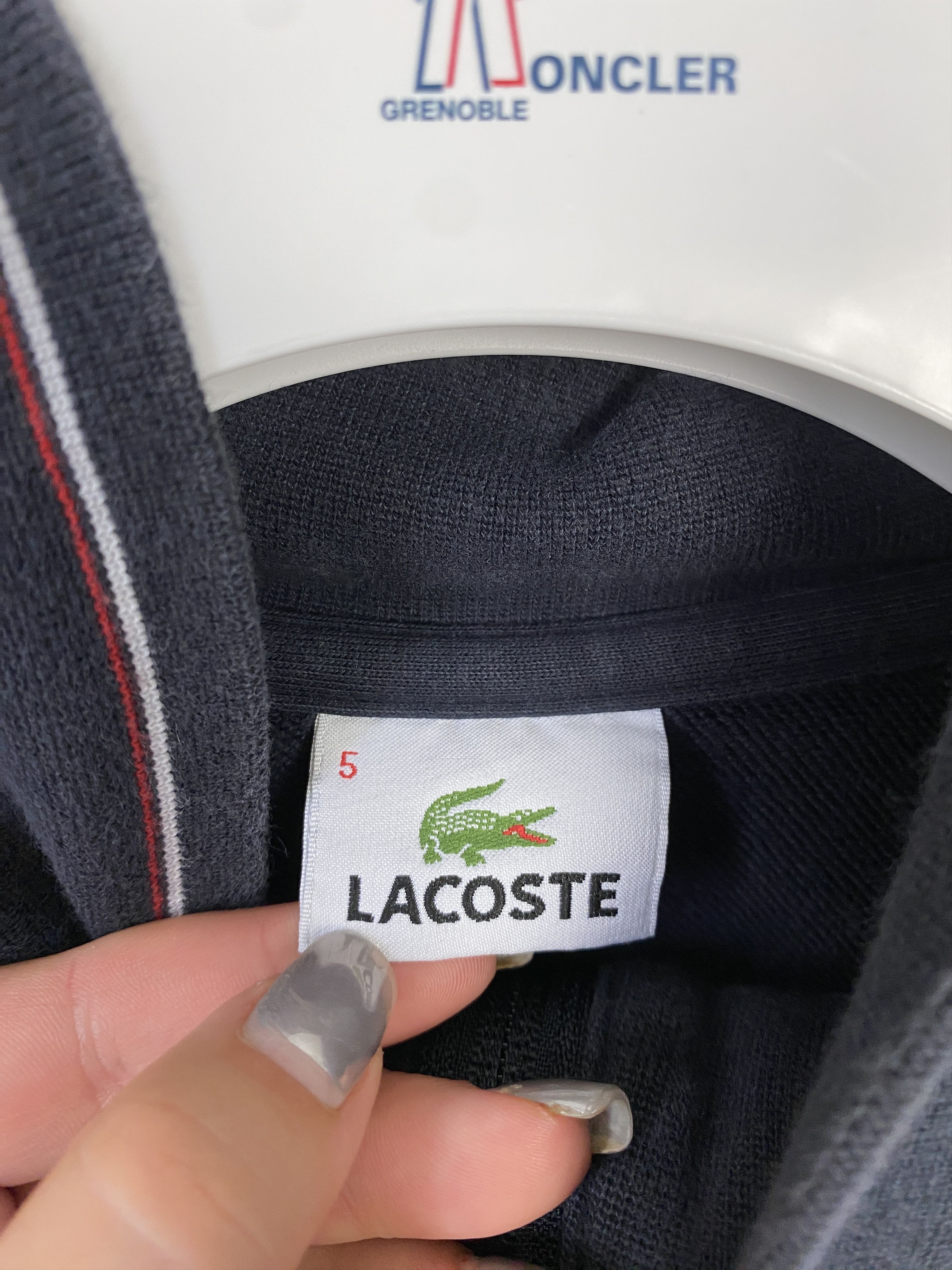 Lacoste Lacoste small logo quarter zip sweatshirt crewneck Size US M / EU 48-50 / 2 - 3 Thumbnail