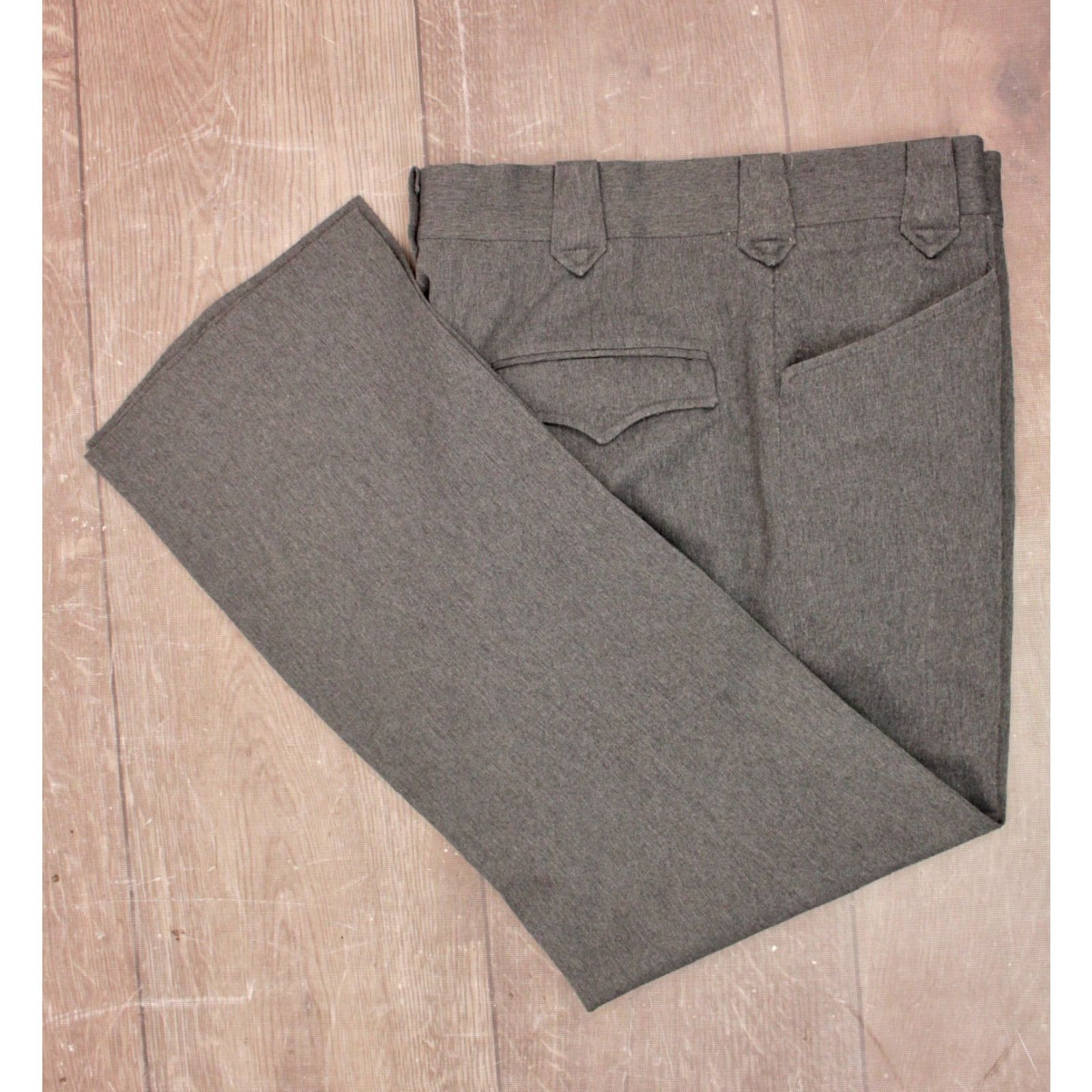 Vintage VINTAGE Circle S Mens Western Leisure Suit 2 PC Grey 1970s 70s 2 PC Sz M Polyester Mens Western Suit Size 40R - 6 Thumbnail