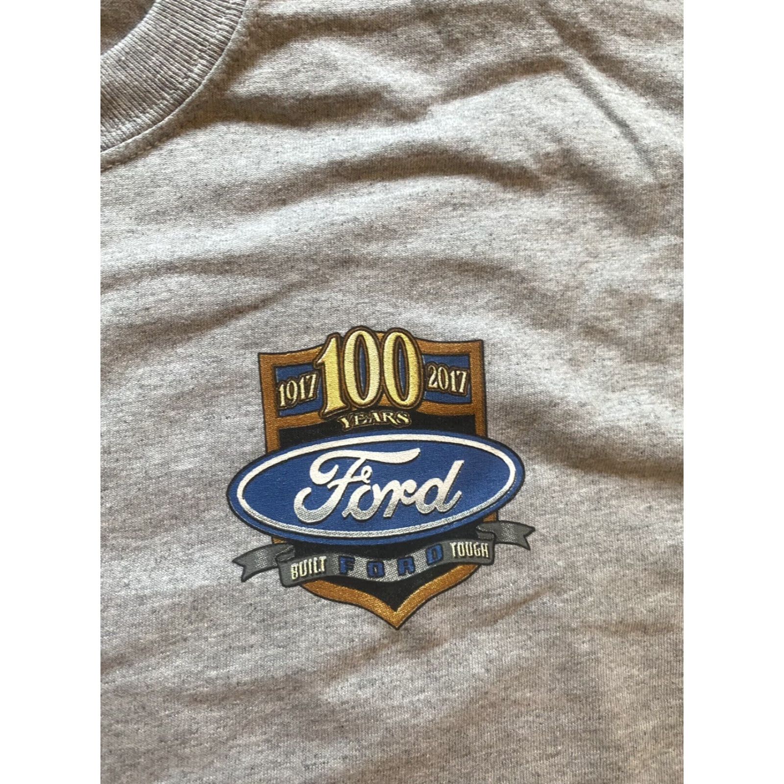 Gildan New Mens Medium Gray Long Sleeve Ford Truck Shirt M Size US M / EU 48-50 / 2 - 4 Thumbnail