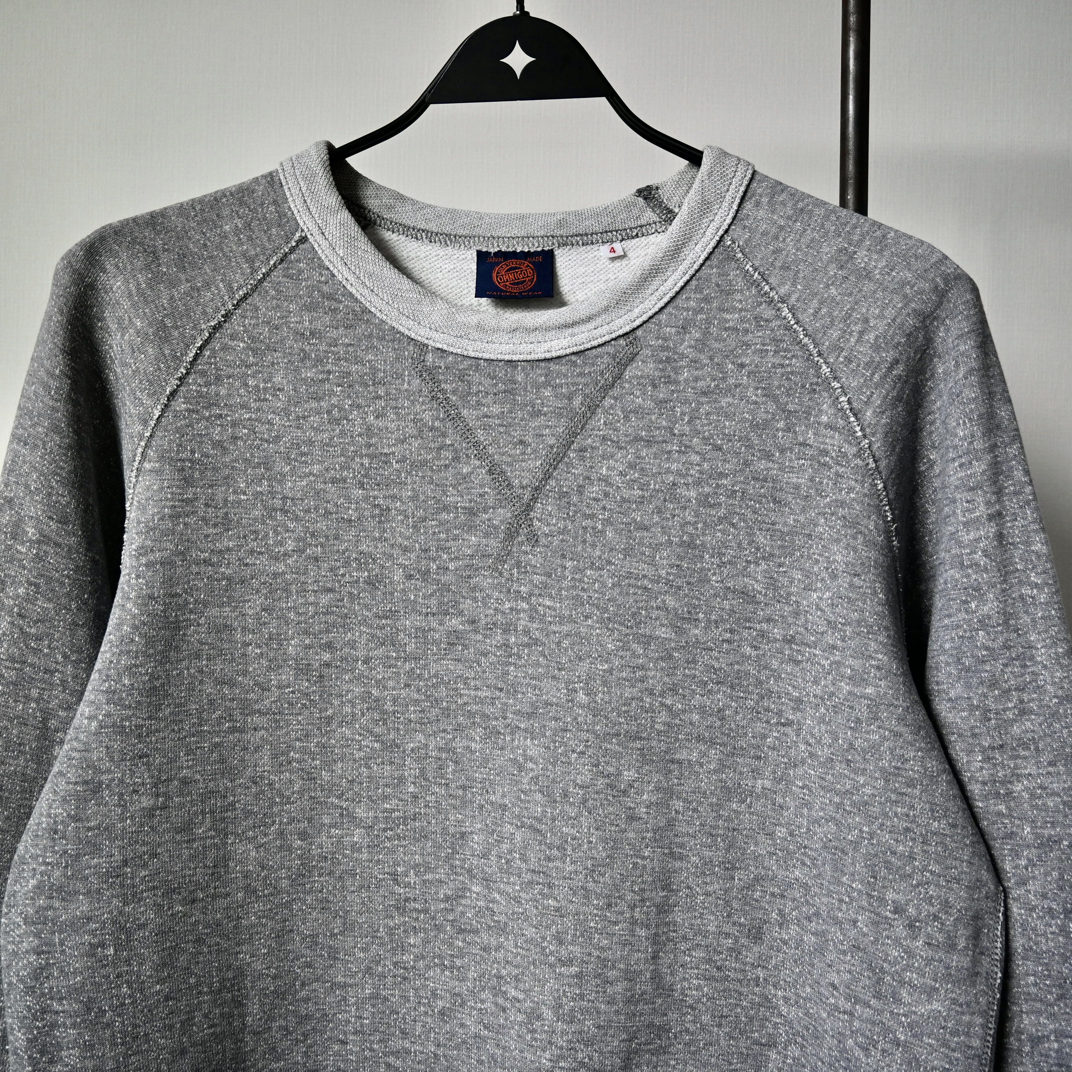 OMNIGOD 2000s OMNIGOD drop-needle knit crewneck sweatshirt Size US L / EU 52-54 / 3 - 5 Thumbnail