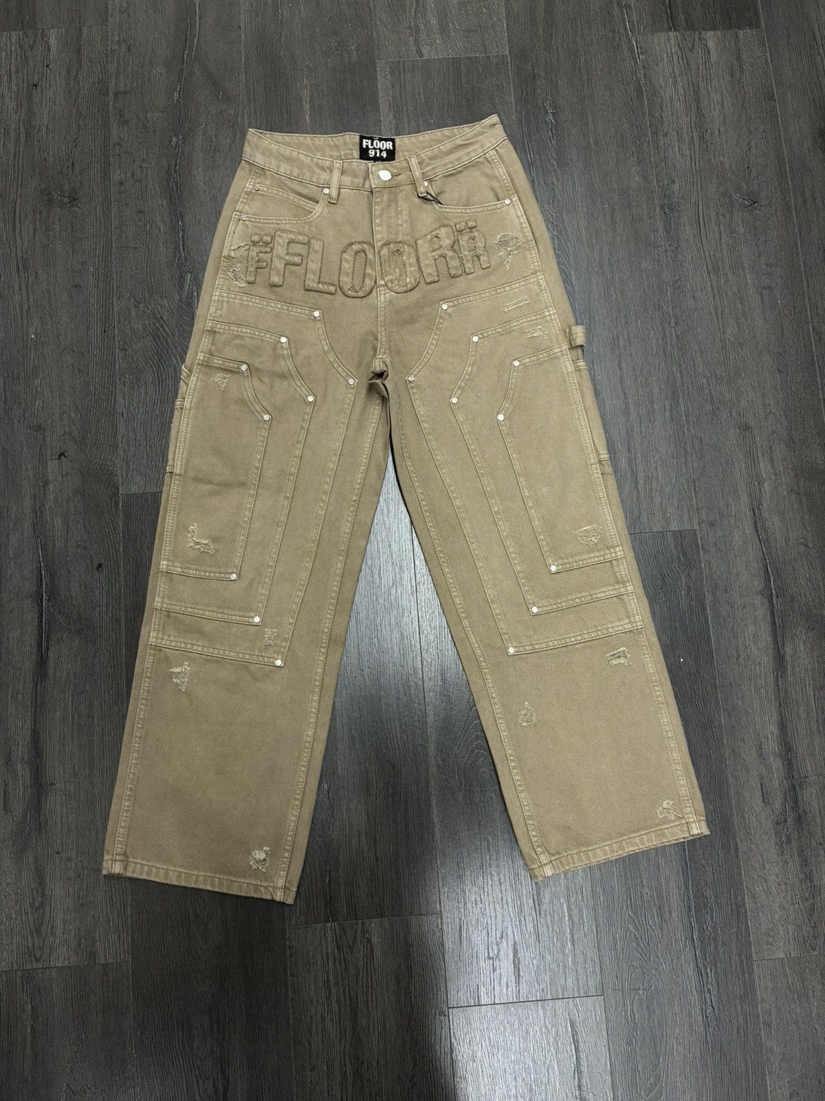 Other Floor 914 Triple Knee Jeans Size US 30 / EU 46 - 1 Thumbnail