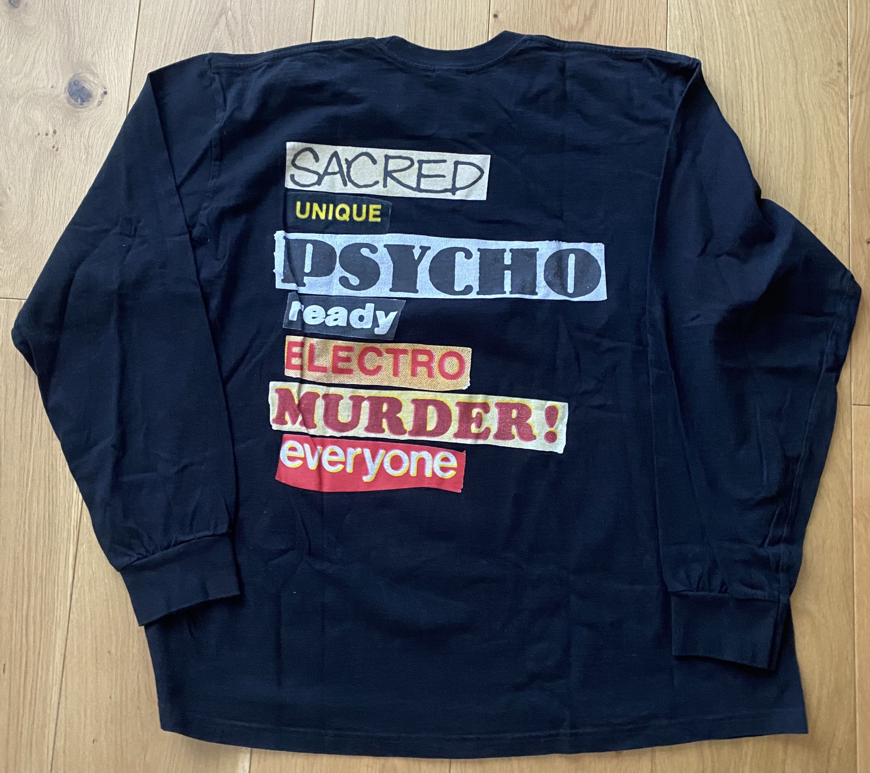 Supreme Supreme SS20 Supreme Sacred Unique Sleeves T-Shirt Black XL Size US XL / EU 56 / 4 - 4 Thumbnail