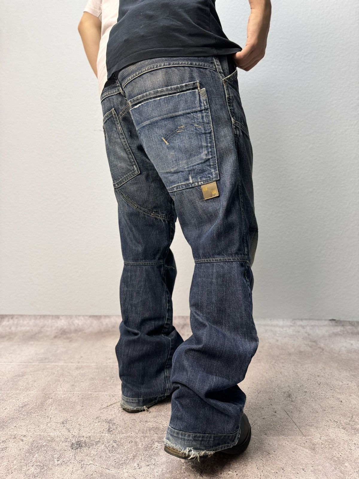 Vintage Vintage Junya Watanabe Style G Star raw Bondage Cargo Pans Size US 34 / EU 50 - 13 Thumbnail