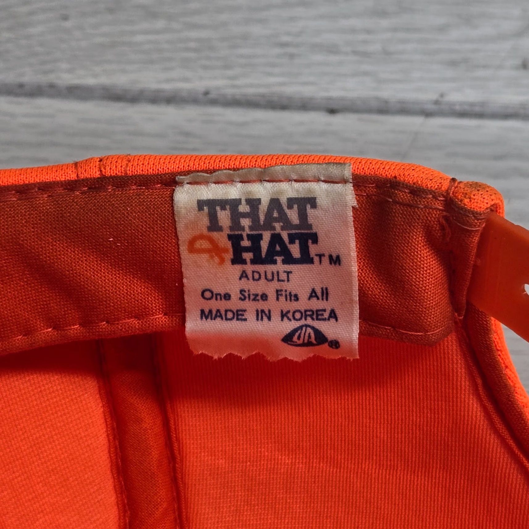 Hunter CAMO VA Virginia Deer Hunters Association Orange Snapback Cap Adjustable Men’s Hat Size ONE SIZE - 8 Thumbnail