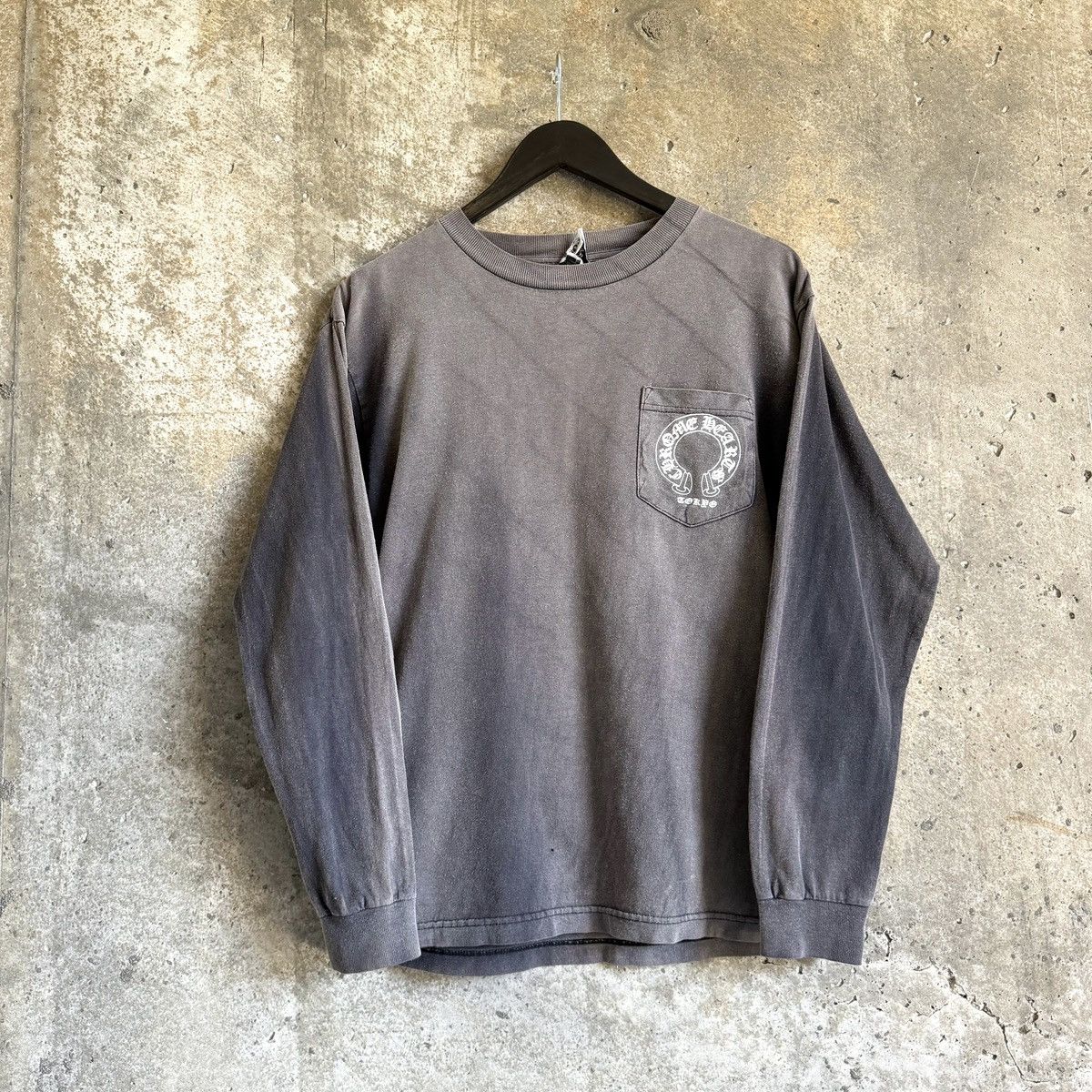 Chrome Hearts Vintage Chrome Hearts “Tokyo FuckYou” Sun Thrashed L/S Shirt Size US M / EU 48-50 / 2 - 2 Thumbnail