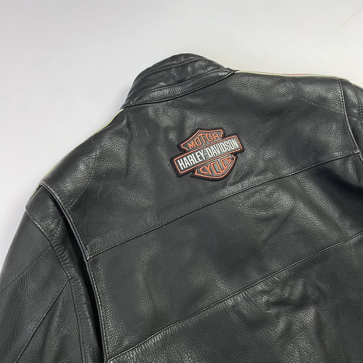 Harley Davidson × Vintage Harley Davidson motorcycle lather biker jacket Size US M / EU 48-50 / 2 - 12 Thumbnail