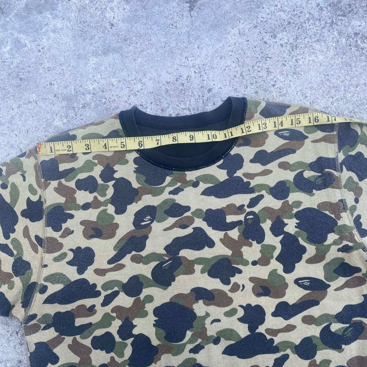Bape Vintage Bathing Ape Camo Riversible Tshirt Size US M / EU 48-50 / 2 - 7 Thumbnail