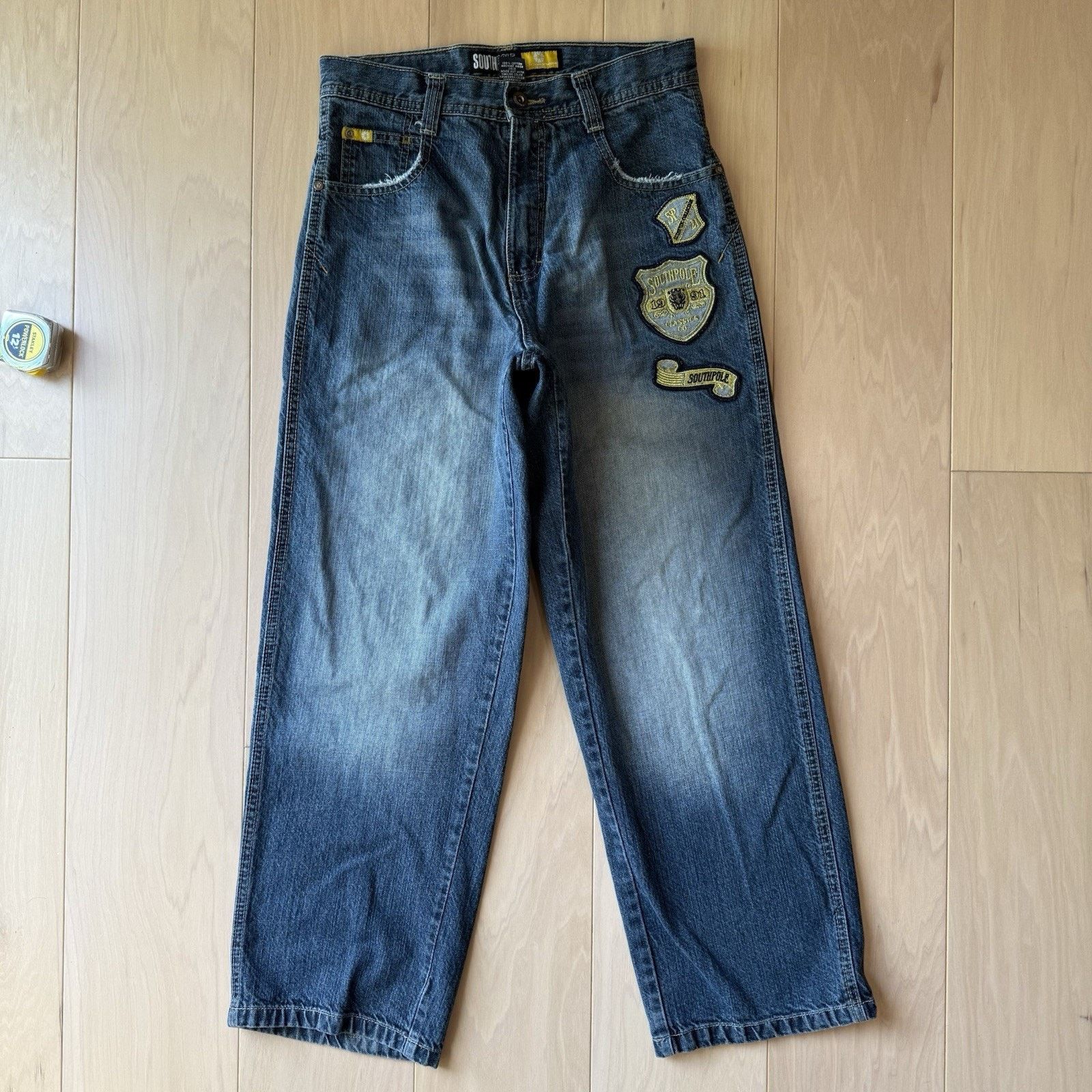 Southpole × Vintage Vintage Southpole Jeans 30 Blue Y2K Baggy Denim Skater Punk Size US 30 / EU 46 - 5 Thumbnail