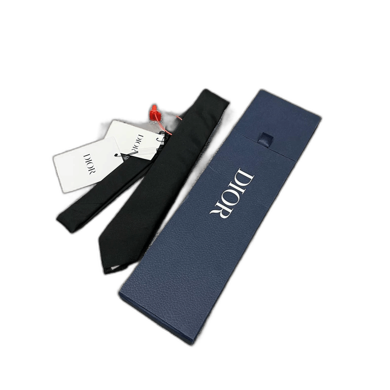 Dior dior embroidered logo tie with tags Size ONE SIZE - 1 Thumbnail