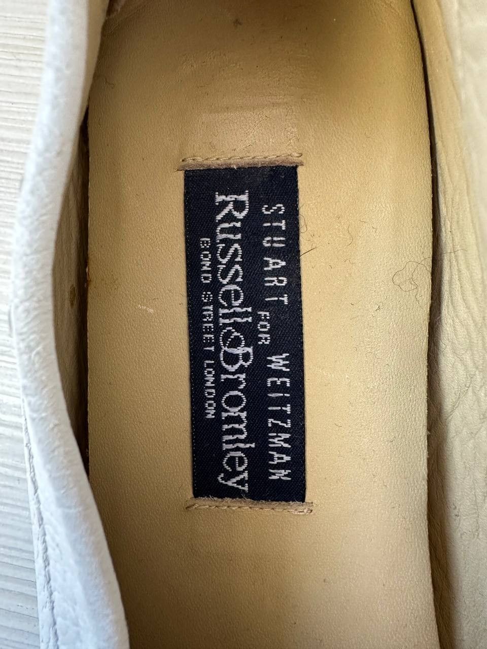 Russell & Bromley × Stuart Weitzman × Vintage Stuart Weitzman for Russell & Bromley Leather Loafers Buckle Size US 9.5 / IT 39.5 - 12 Thumbnail