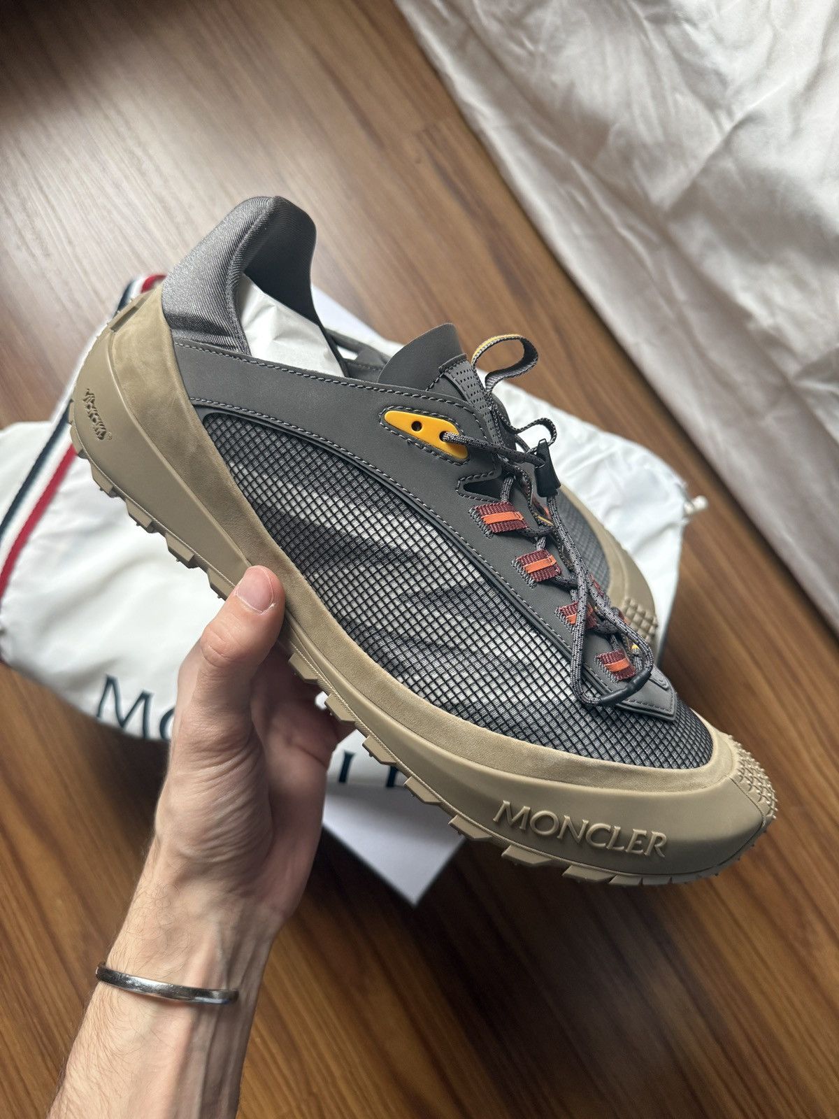 Moncler New! 👟Moncler Trailgrip LP Trail sneakers Size US 11 / EU 44 - 1 Thumbnail