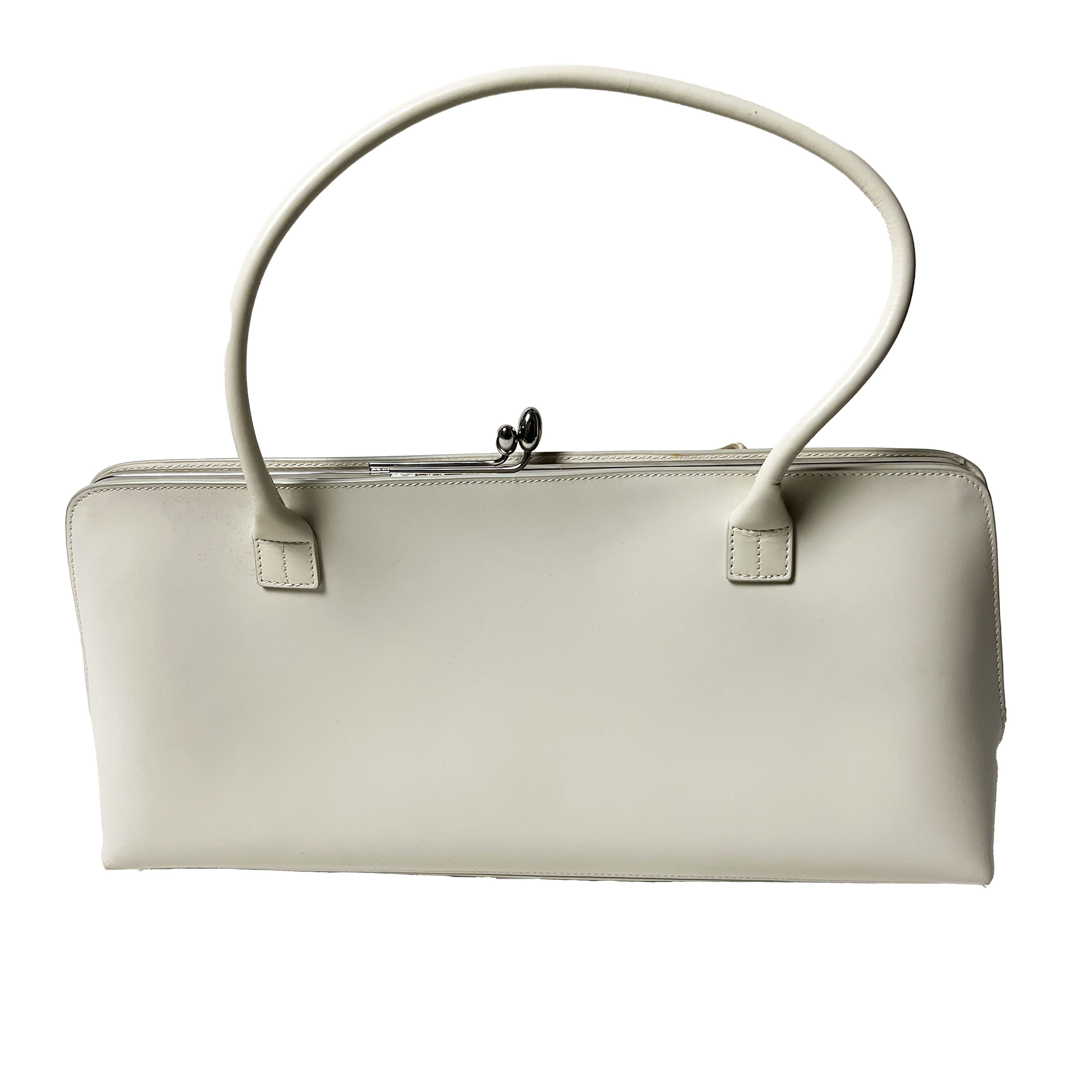 Jil Sander Beige Medium Goji Frame Bag Size ONE SIZE - 2 Thumbnail