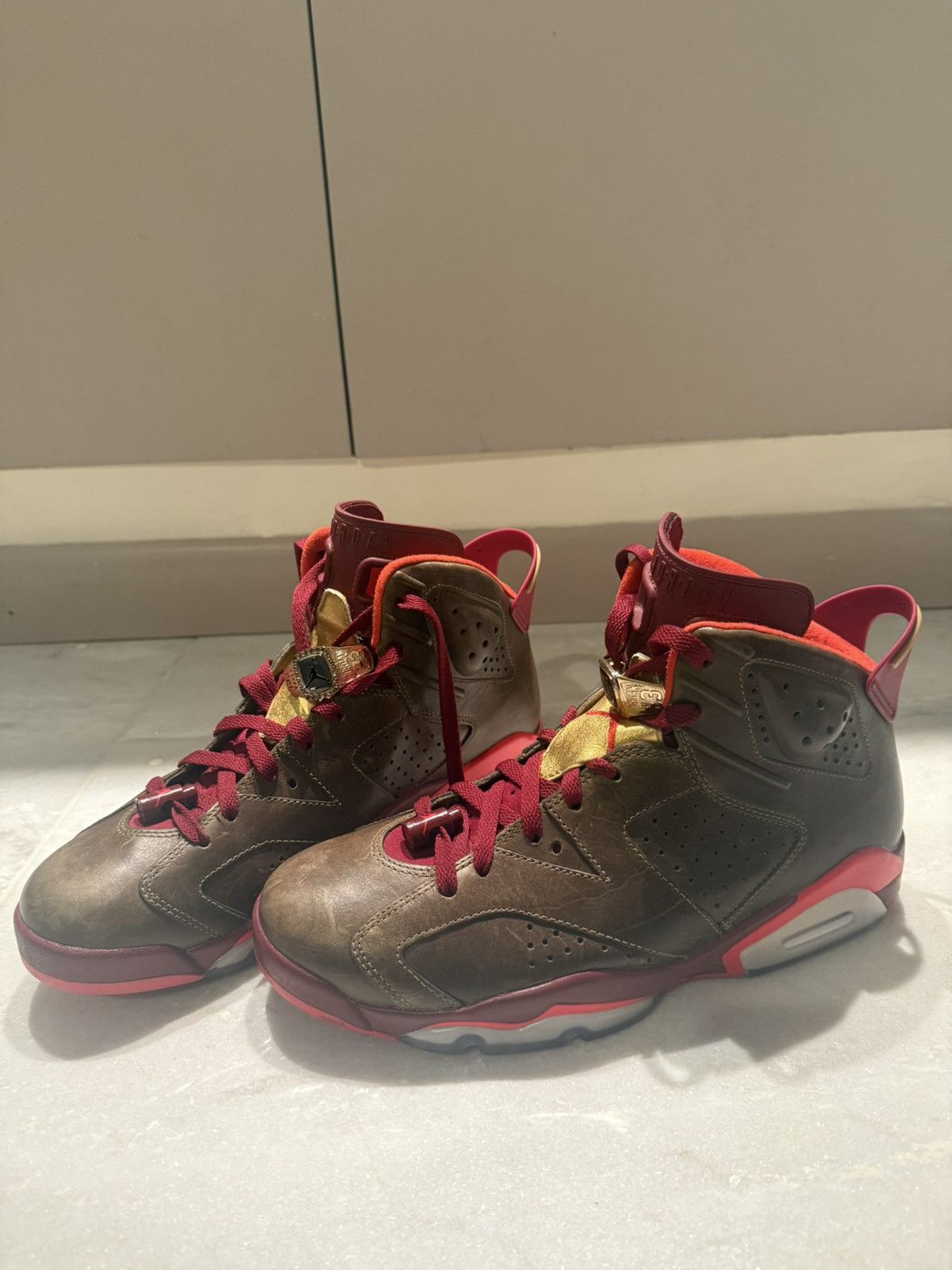 Jordan Brand JORDAN 6 CIGAR INFRARED SIZE 10 WORN ONCE!! Size US 10 / EU 43 - 4 Thumbnail