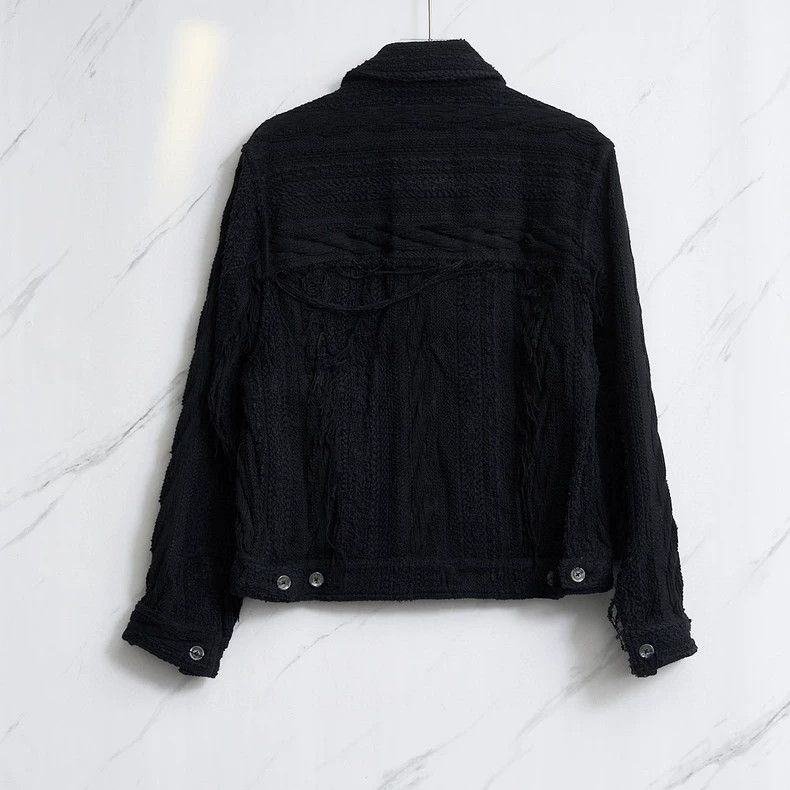 Song For The Mute Song For The Mute Fringe Jacket Coat Size US S / EU 44-46 / 1 - 4 Thumbnail