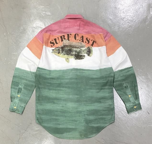 Polo Ralph Lauren Vintage Polo Ralph Lauren Surf Cast Webb Shirt XL Size US XL / EU 56 / 4 - 1 Thumbnail