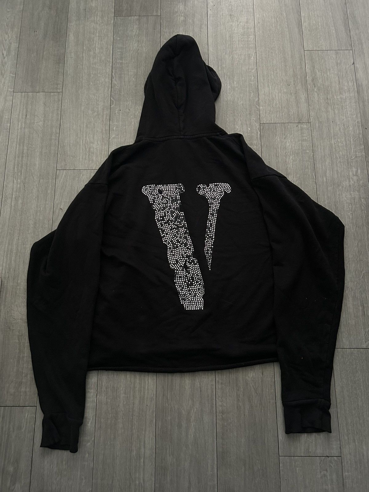 Swarovski Rhinestone Vlone Friends Vlone Rhinestone Hoodie Stockx