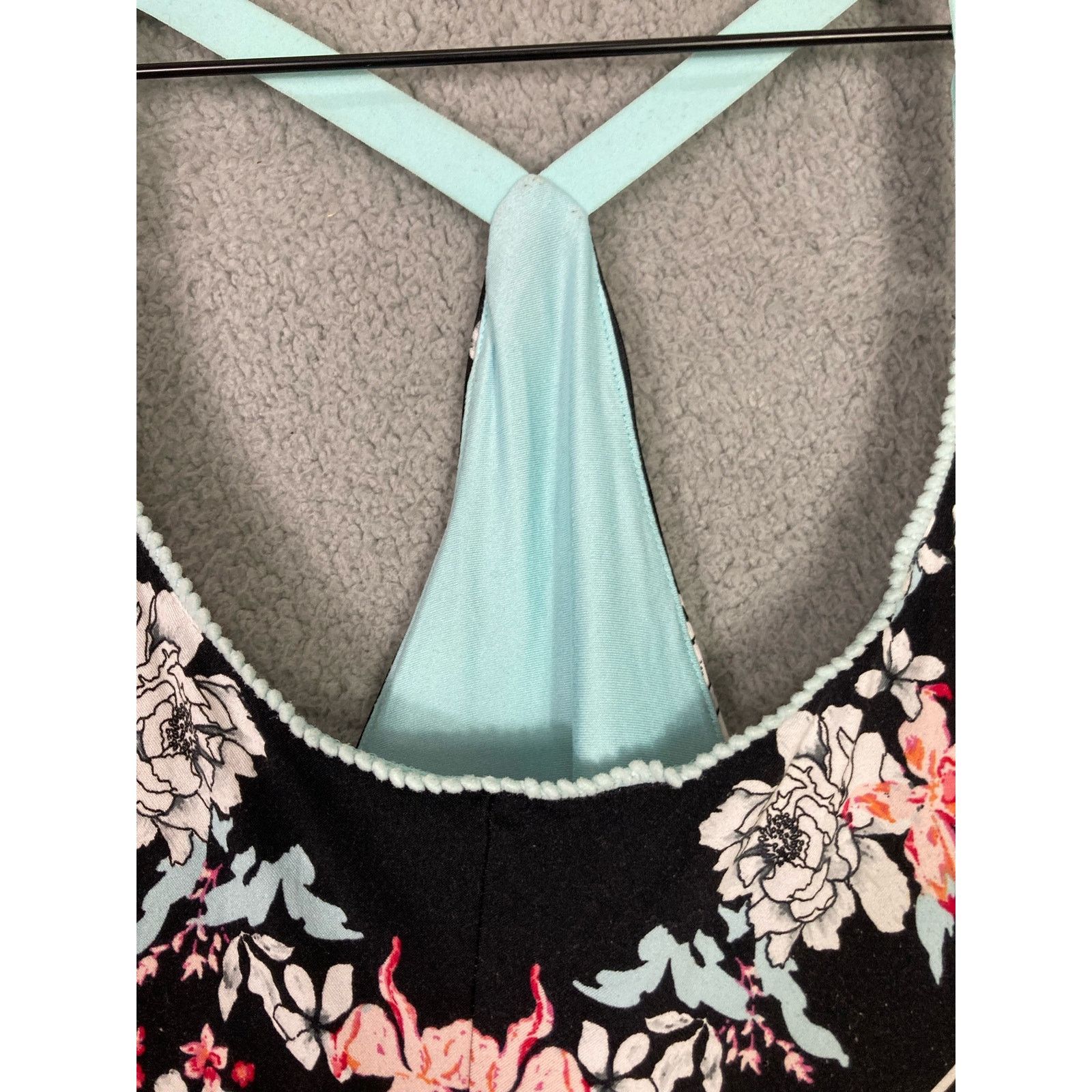 Other Secret Treasures Plus Size 18W Black Floral Sleep Tank Top Size XXL / US 16-18 / IT 52-54 - 7 Thumbnail