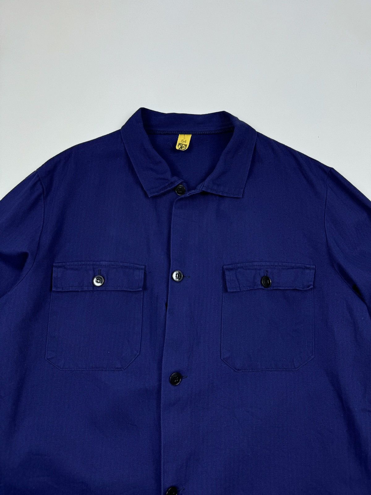 Vintage 70-80’s Vintage Lyofix Chest Pockets Work Jacket Size US L / EU 52-54 / 3 - 6 Thumbnail