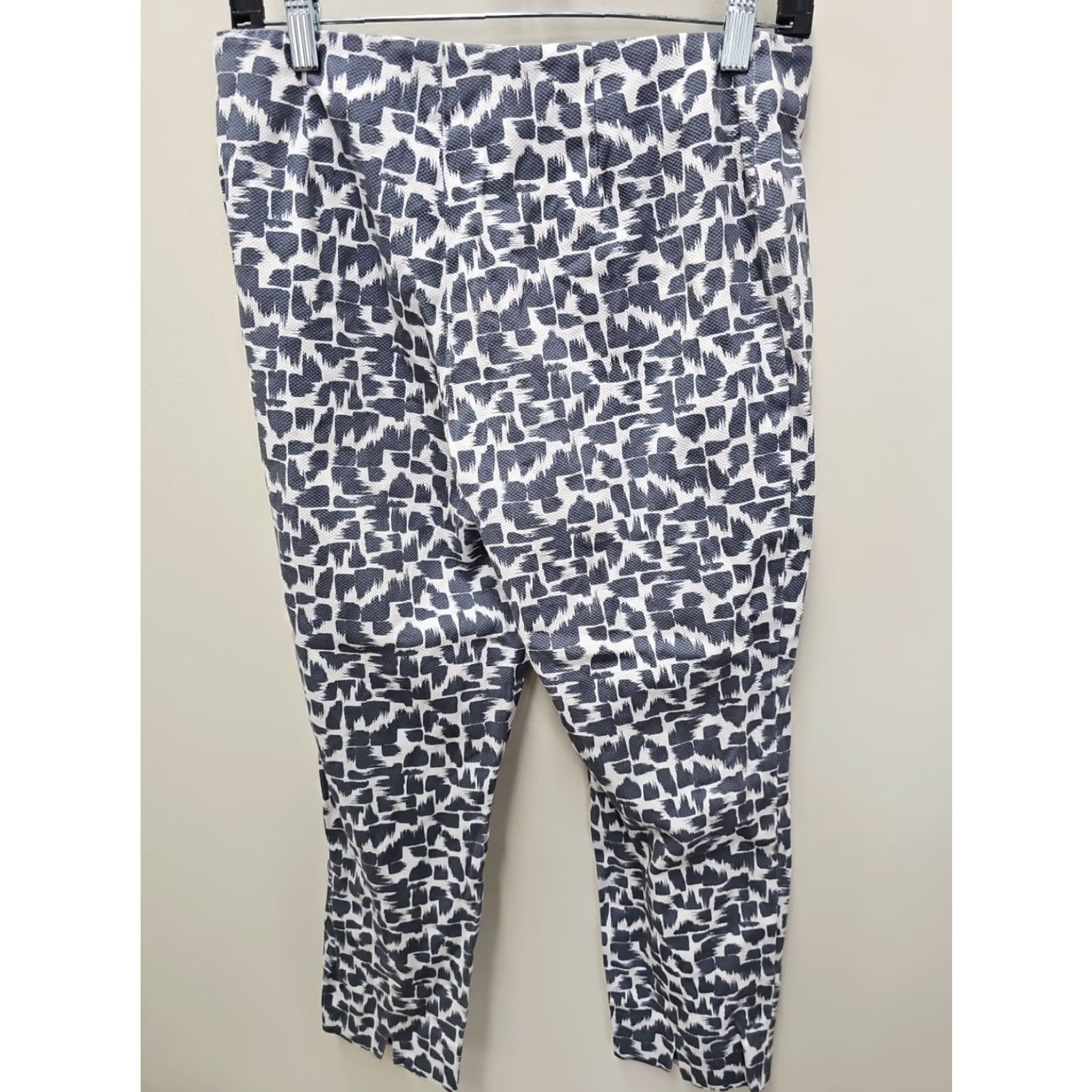 Peserico PESERICO Pants Women Chevron Pattern Side Zip ITALY Tailored 44 US 8 Multicolor Office Career Size 30" / US 8 / IT 44 - 4 Thumbnail