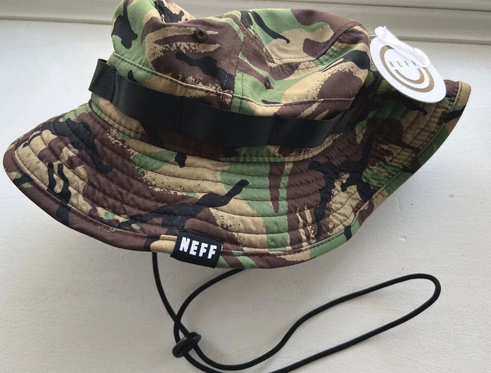 NEFF NEFF Camo bucket hat NWT Size ONE SIZE - 6 Thumbnail