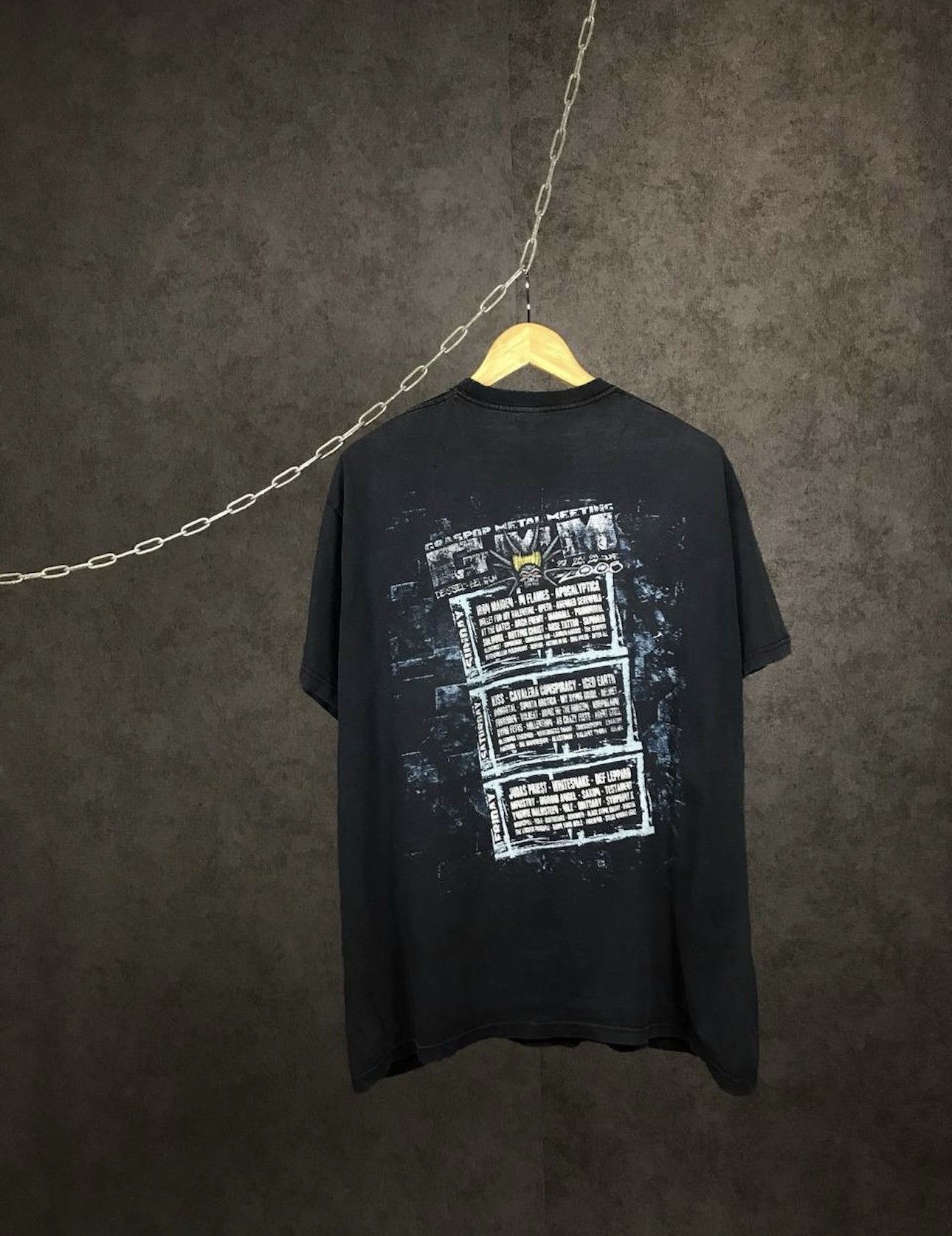 Band Tees × Vintage GYM 2000 graspop metal meeting vintage rock overprinted tee Size US XL / EU 56 / 4 - 2 Thumbnail