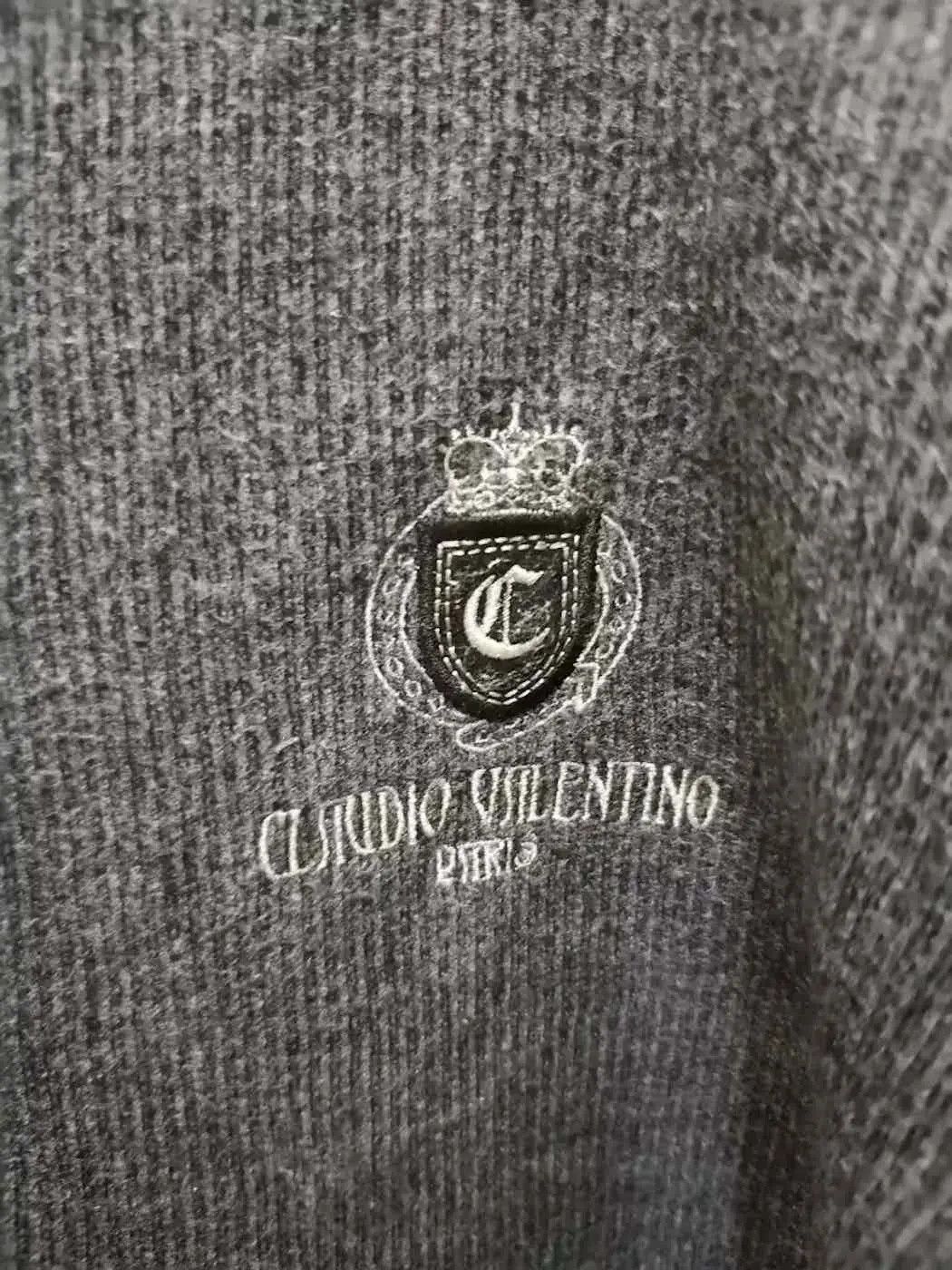 Valentino Rare! Claudio Valentino Paris Sweatshirt Size US L / EU 52-54 / 3 - 2 Thumbnail