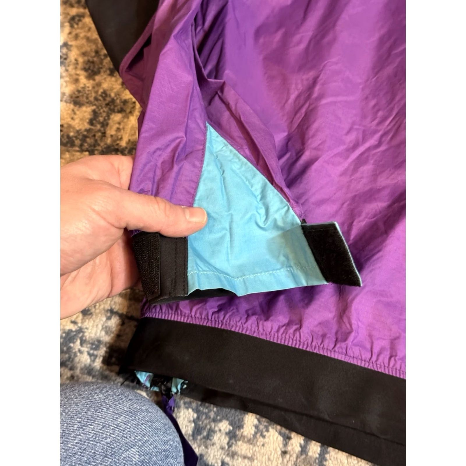Patagonia VINTAGE Patagonia Windbreaker Jacket S Kayak Canoe 90s Purple Mens Size US S / EU 44-46 / 1 - 7 Thumbnail