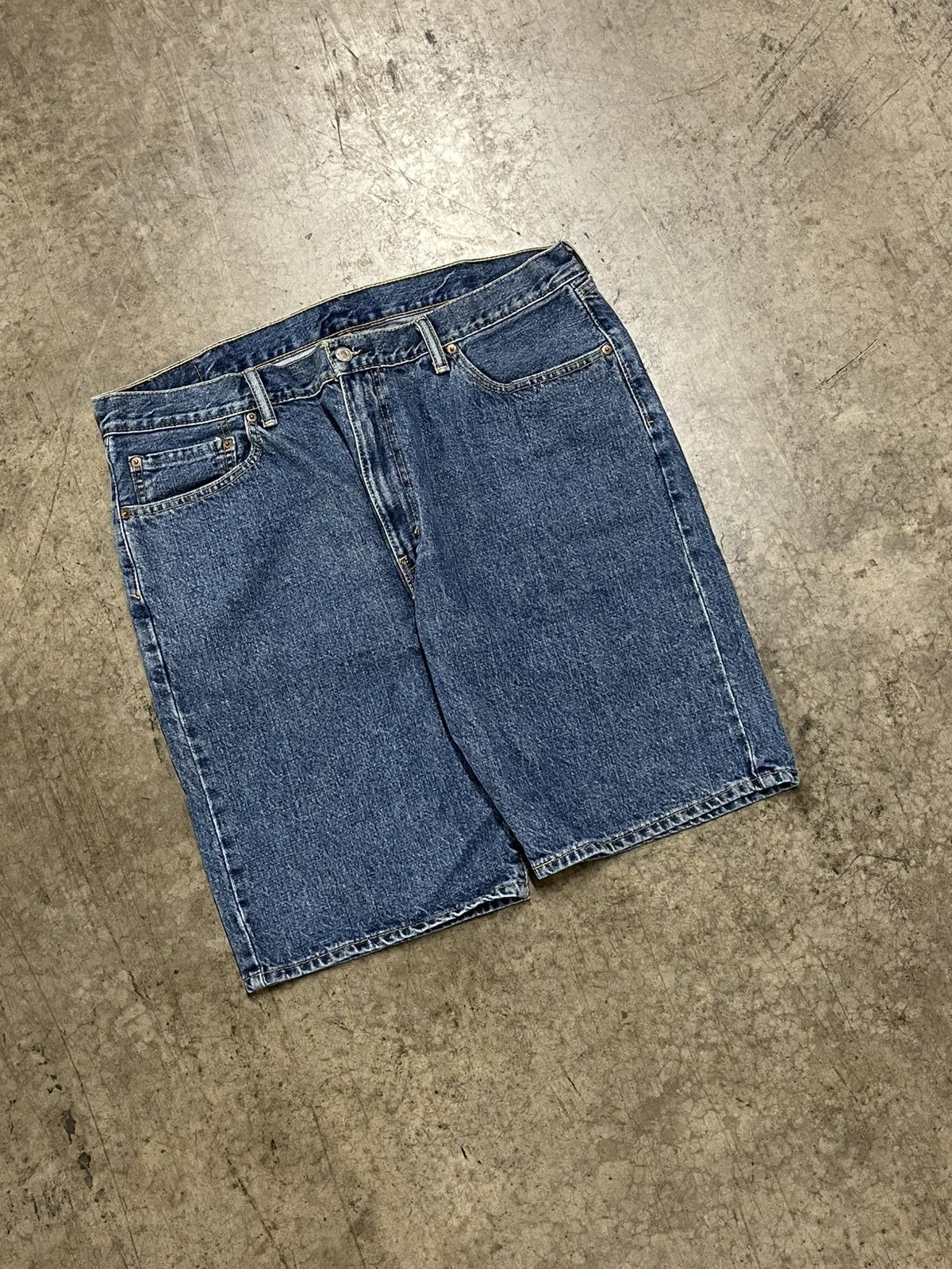 Levi's × Vintage Levi’s jorts baggy fit denim skater streetwear hype rare Size US 38 / EU 54 - 5 Thumbnail