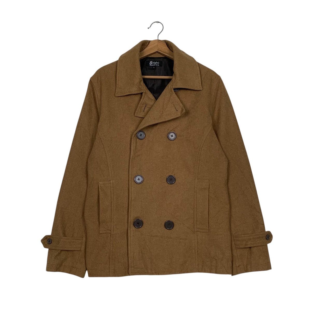 Japanese Brand Japanese Brand Eight Double Breasted Jacket Size US L / EU 52-54 / 3 - 1 Thumbnail