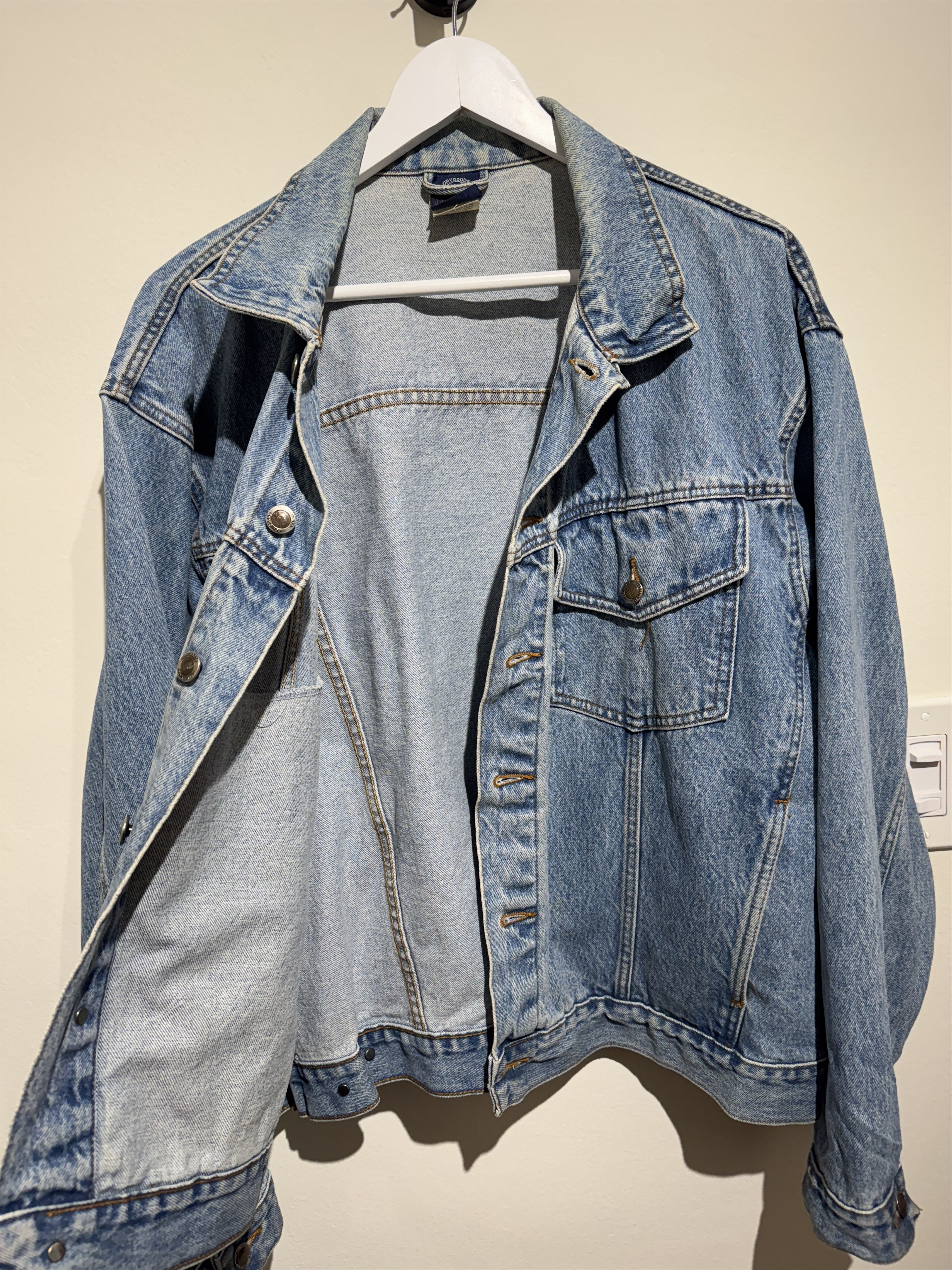 Vintage Vintage Saugatuck Dry Goods Co. Denim Jacket – Light Wash Size US XL / EU 56 / 4 - 7 Thumbnail