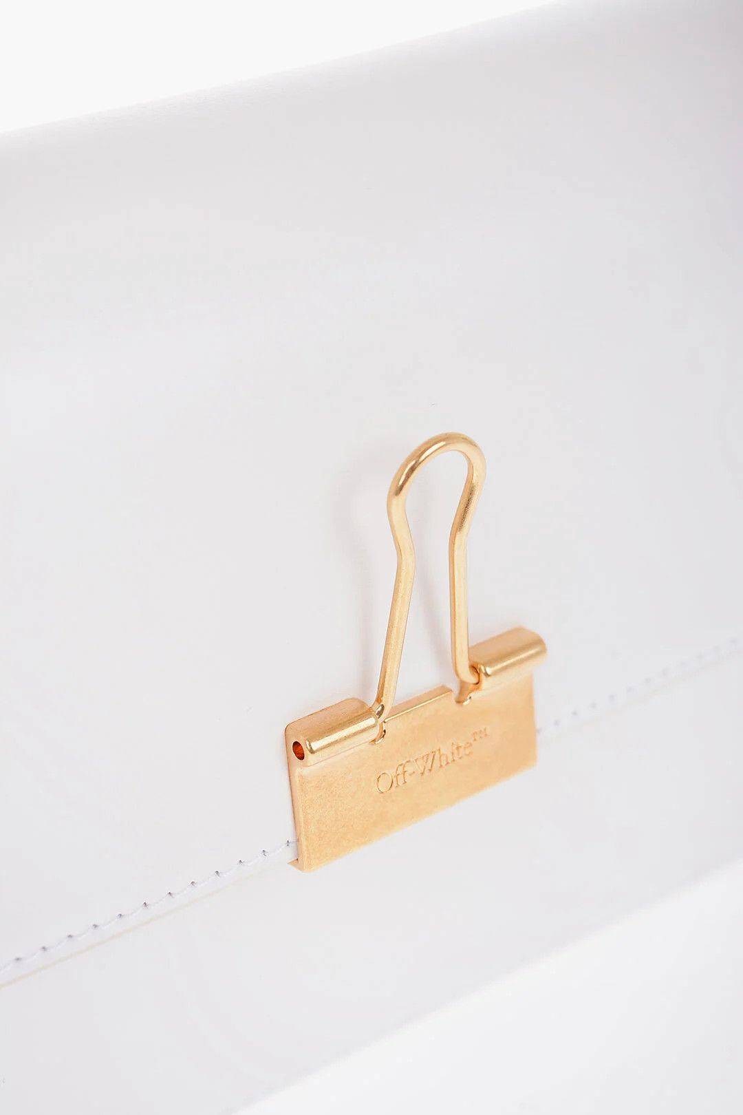 Off-White og1mm0426 Size: OS / Leather Shoulder Bag in White Size ONE SIZE - 4 Thumbnail
