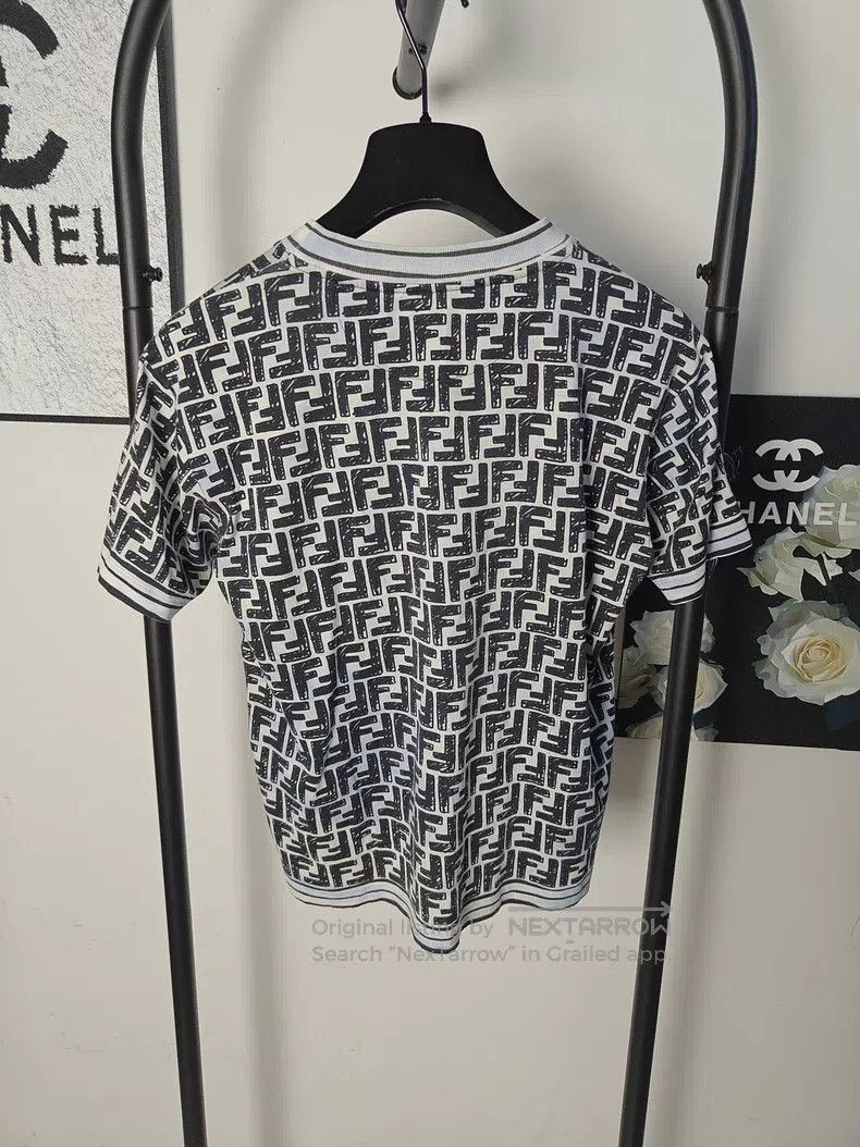 Fendi Fendi Full Print Short Sleeve Shirt Size S / US 4 / IT 40 - 2 Thumbnail