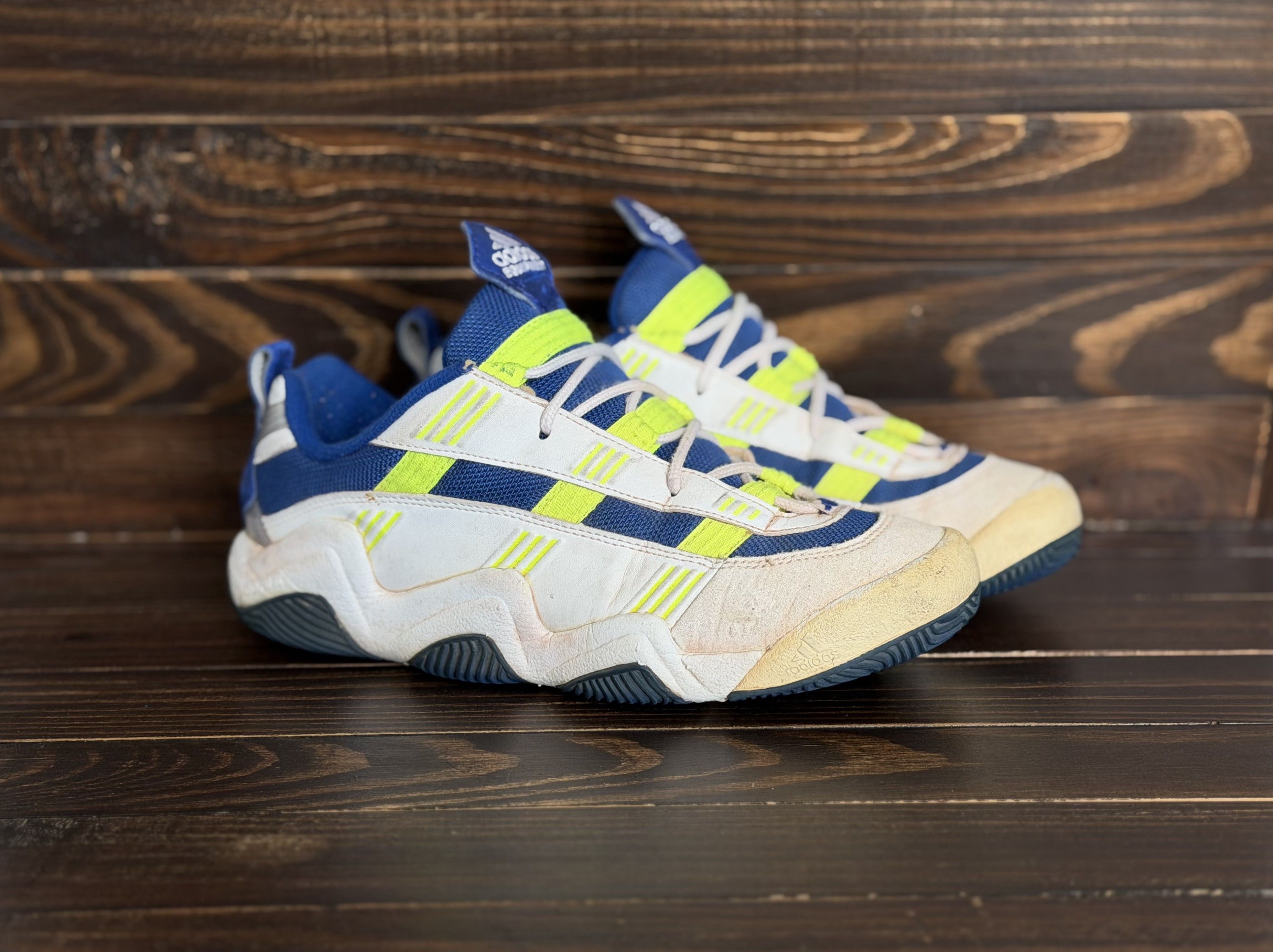 Adidas Vintage 1997 ADIDAS Equipment Crazy FEET YOU WEAR PRECISION Size US 9 / EU 42 - 19 Thumbnail