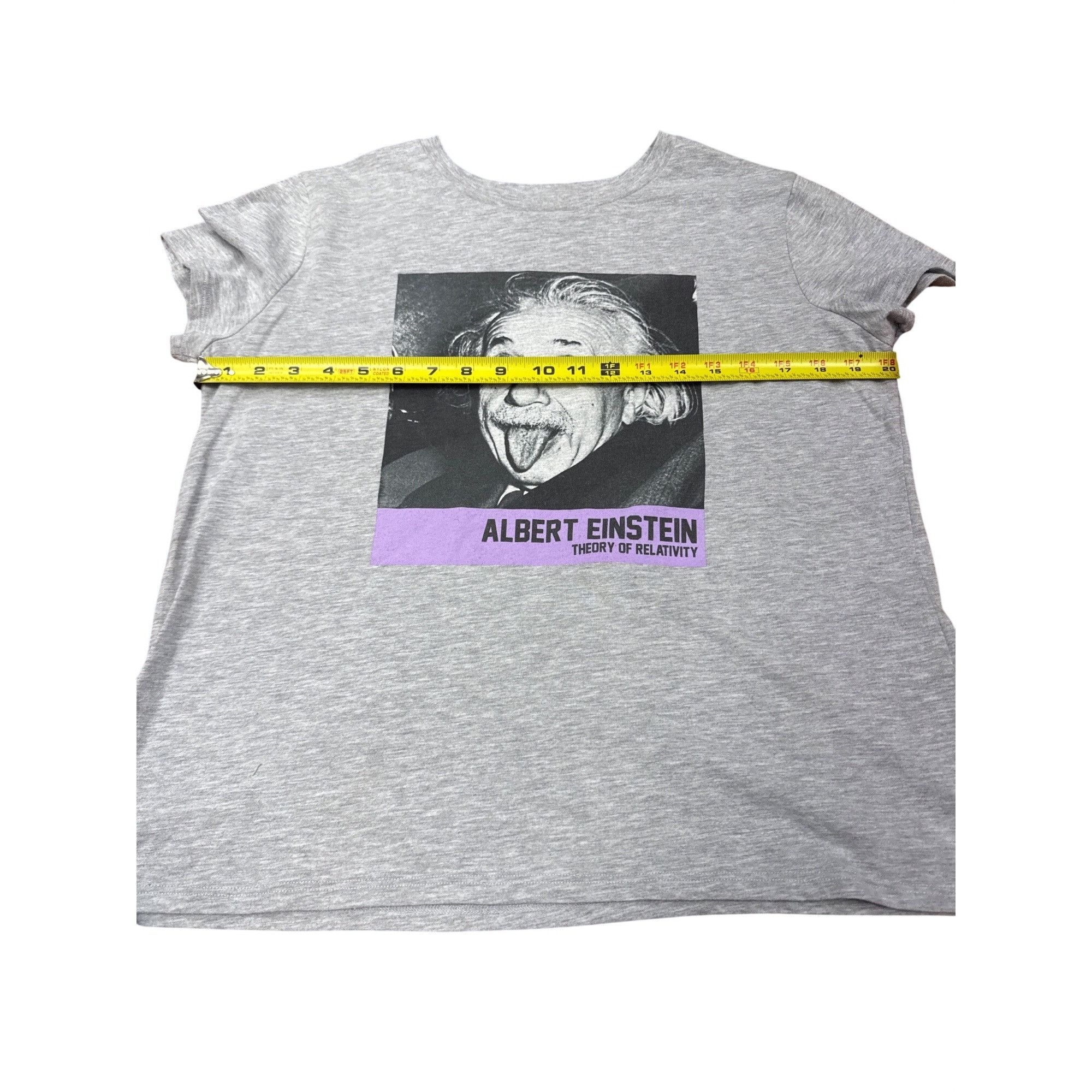 Other Albert Einstein Theory Of Relativity Gray T-Shirt Short Slee Size M / US 6-8 / IT 42-44 - 5 Thumbnail
