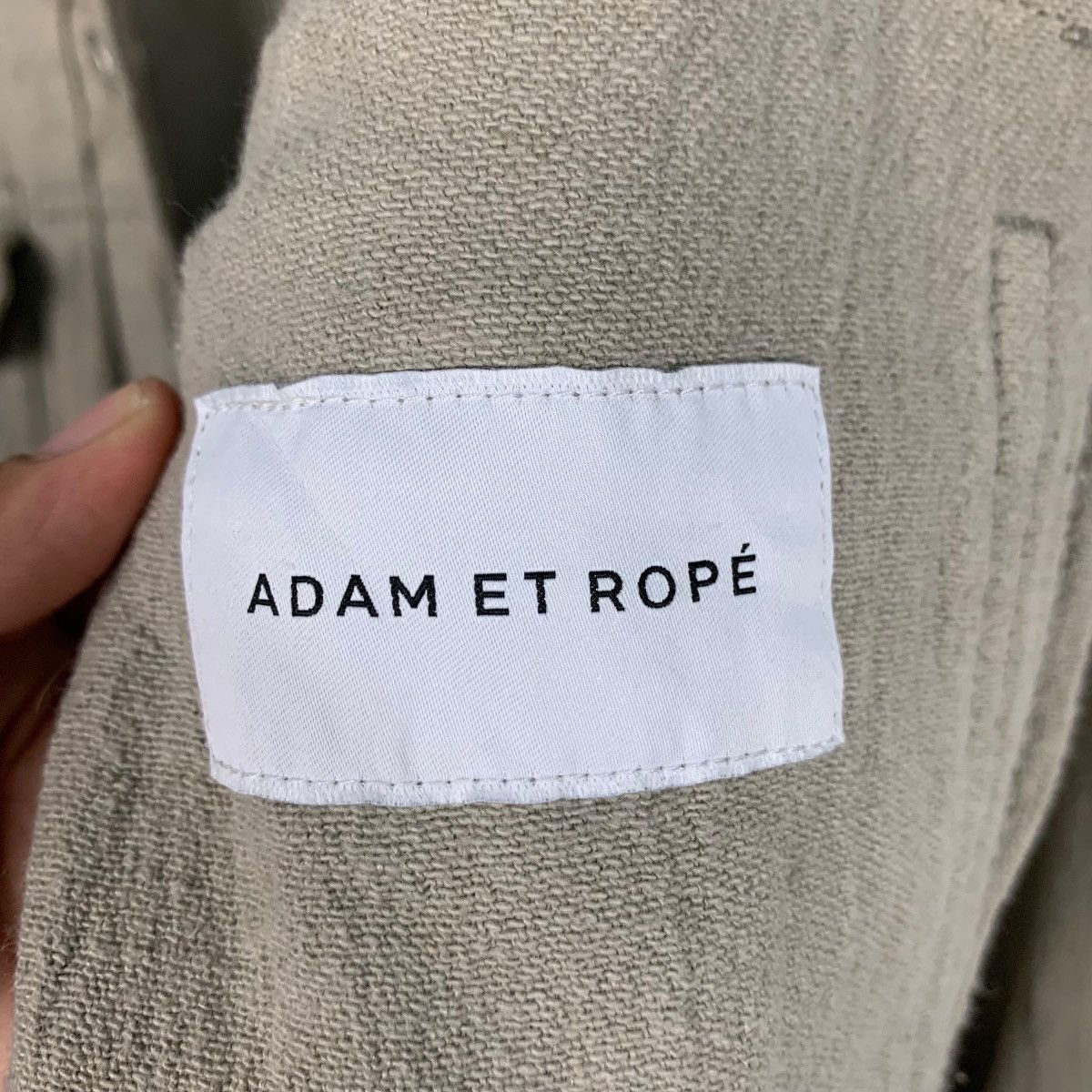 ADAM ET ROPE ADAM ET ROPE Linen Cotton Casual Light Jacket #1821-C22 Size US L / EU 52-54 / 3 - 15 Thumbnail