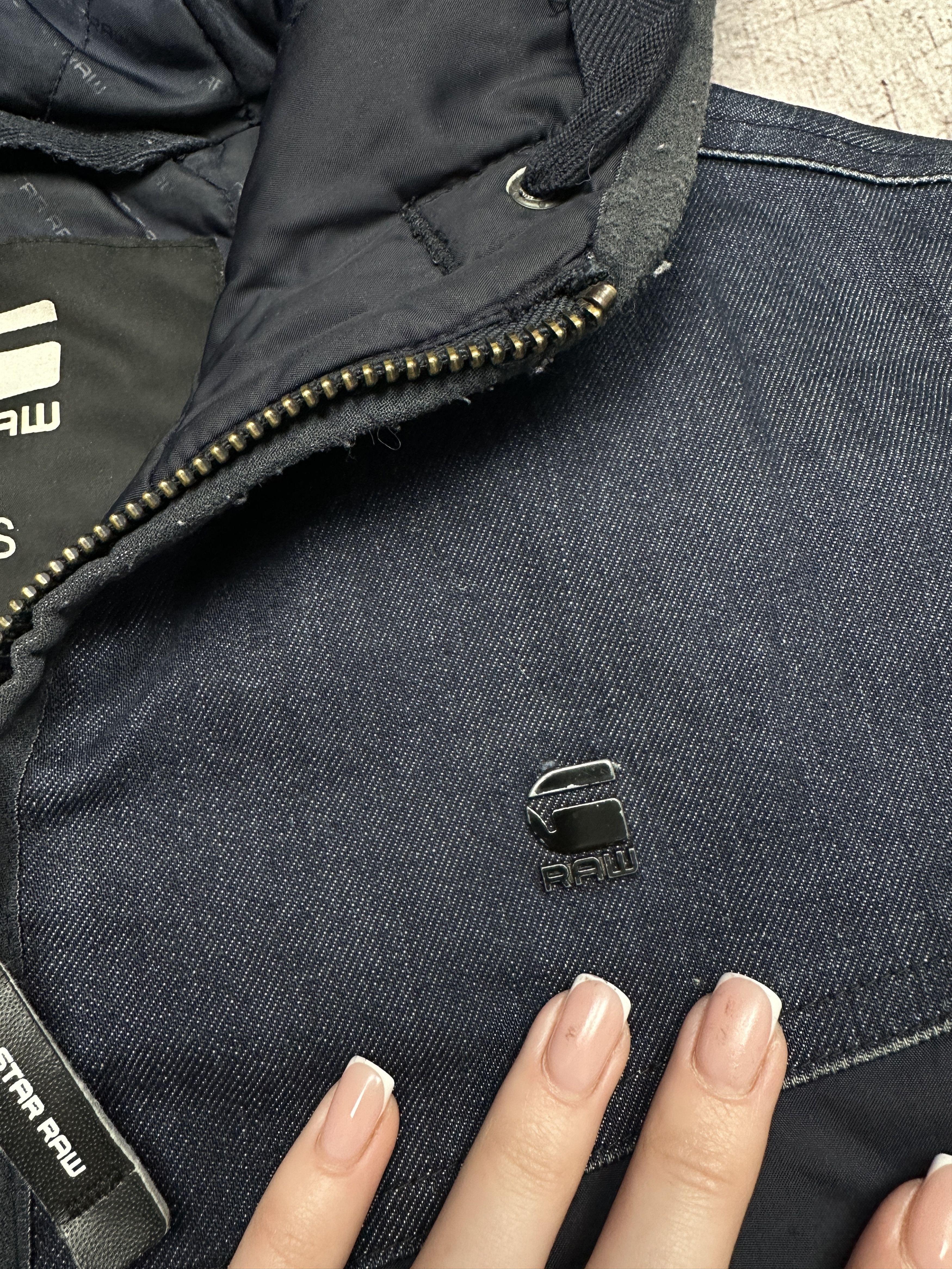 G-Star G Star Raw Mens Setscale Denim Hooded Overshirt Jacket Size US S / EU 44-46 / 1 - 3 Thumbnail